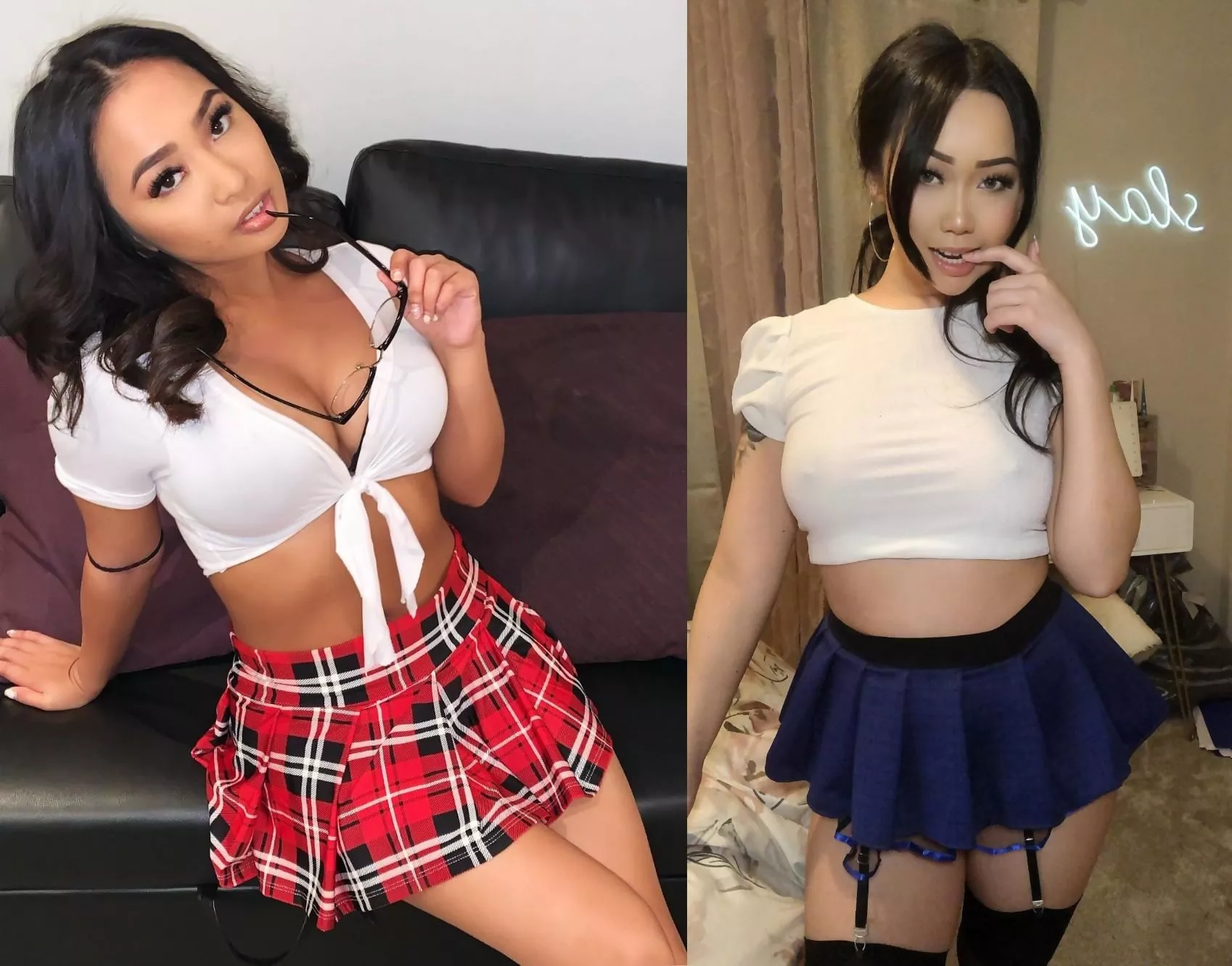 Which schoolgirl you putting in for afterschool detention? posted by lckynumb7