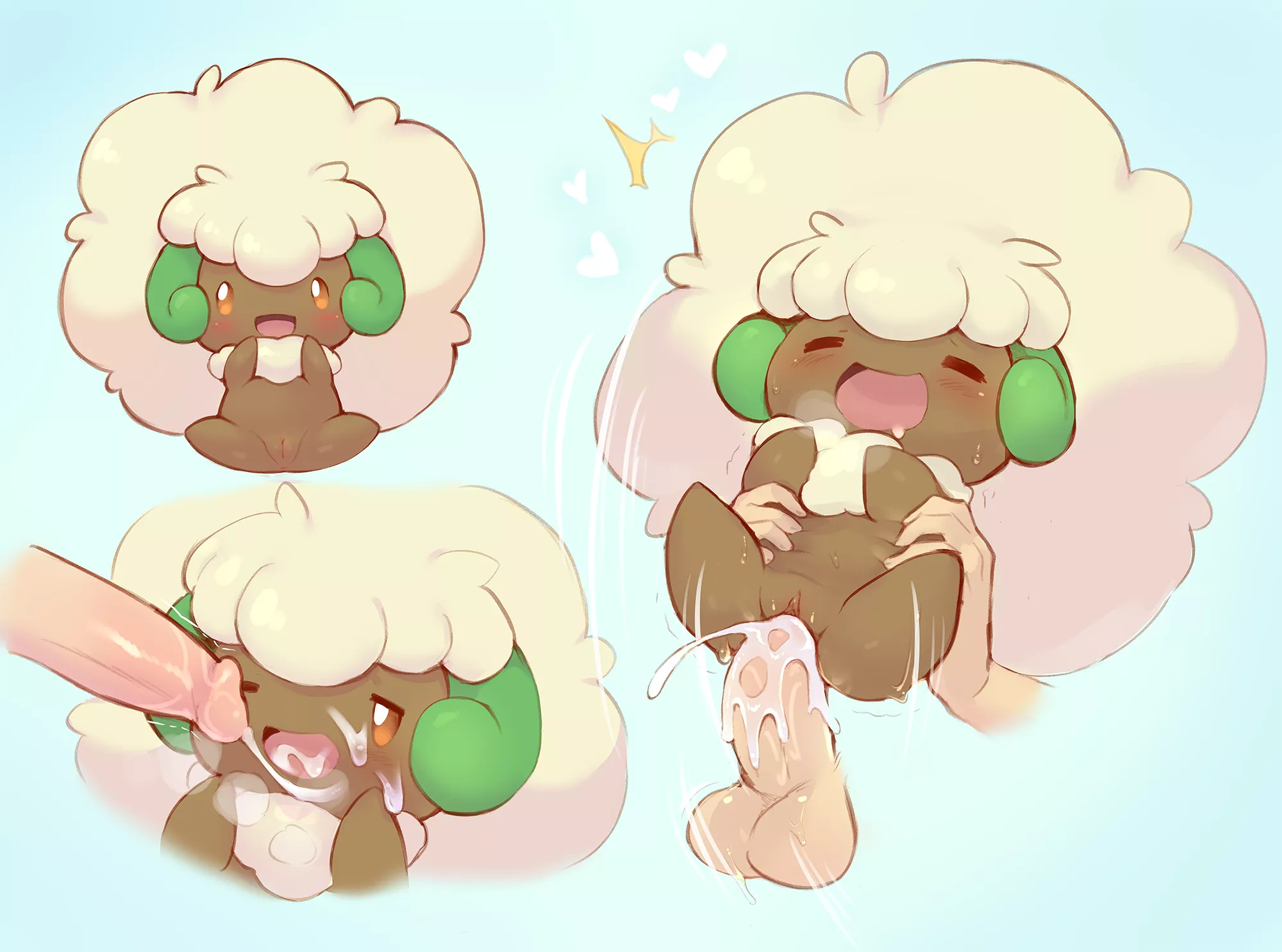 Whimsicott creampie posted by Poppi-Best-Waifu