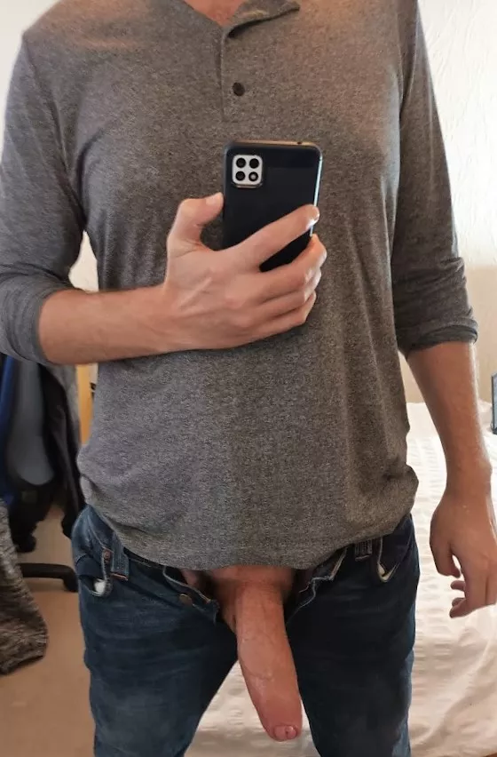 Whipping out my thick cock for you posted by kafja