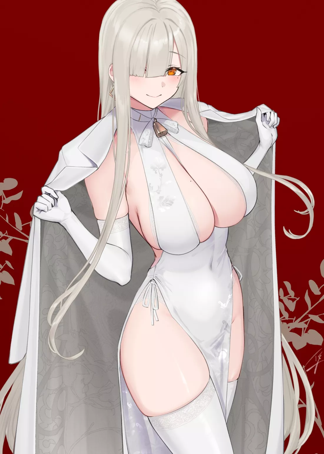 White Dress under her Coat posted by CheetahSperm18