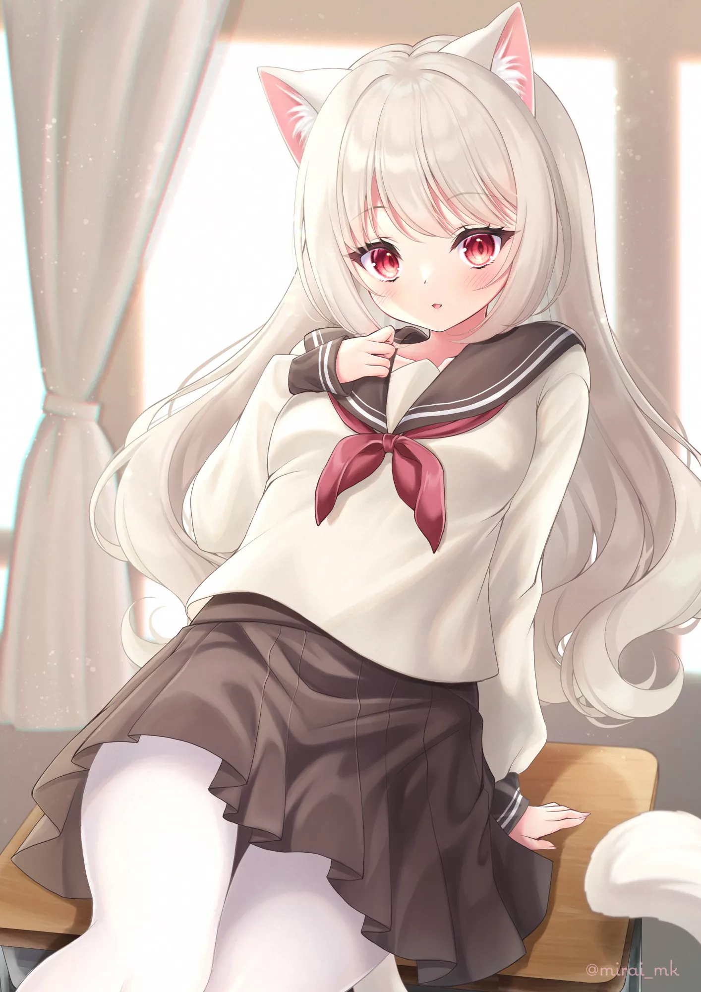 White Kitty [Original] posted by Wonogiri