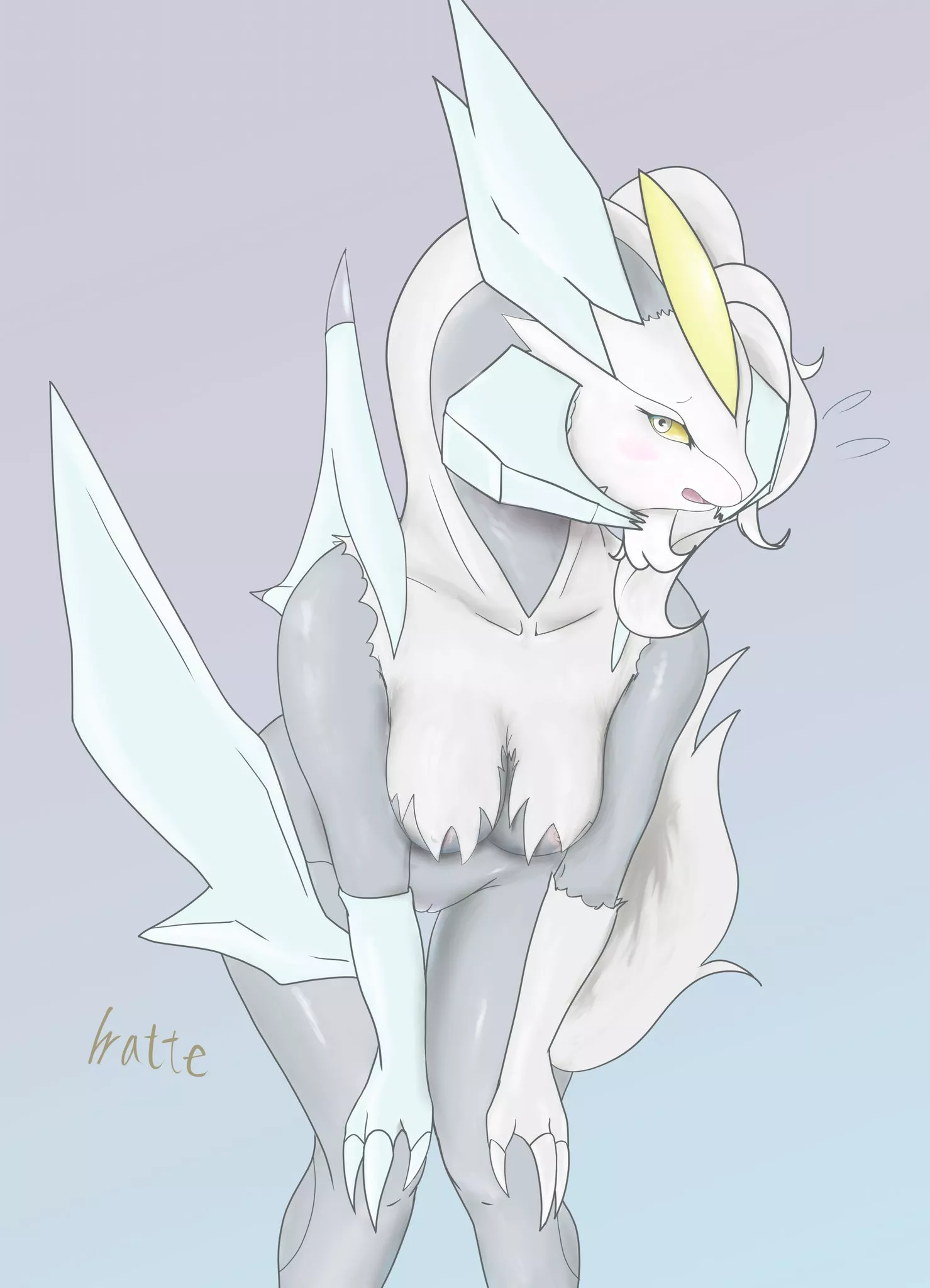 White Kyurem (watte) posted by Arceus_IRL