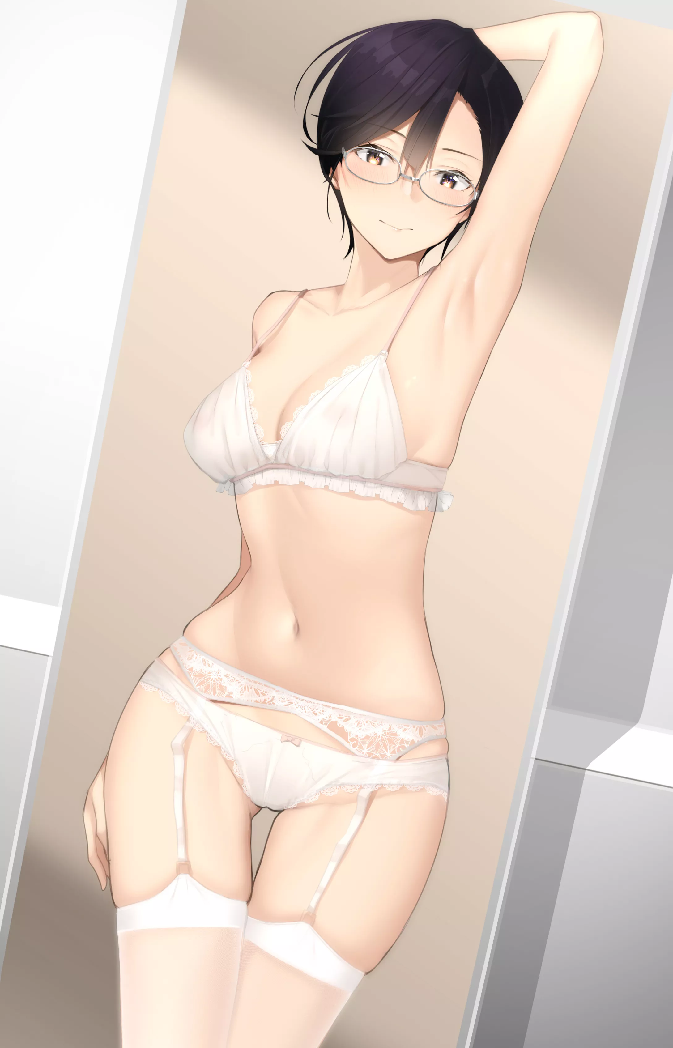 White Lingerie posted by CheetahSperm18