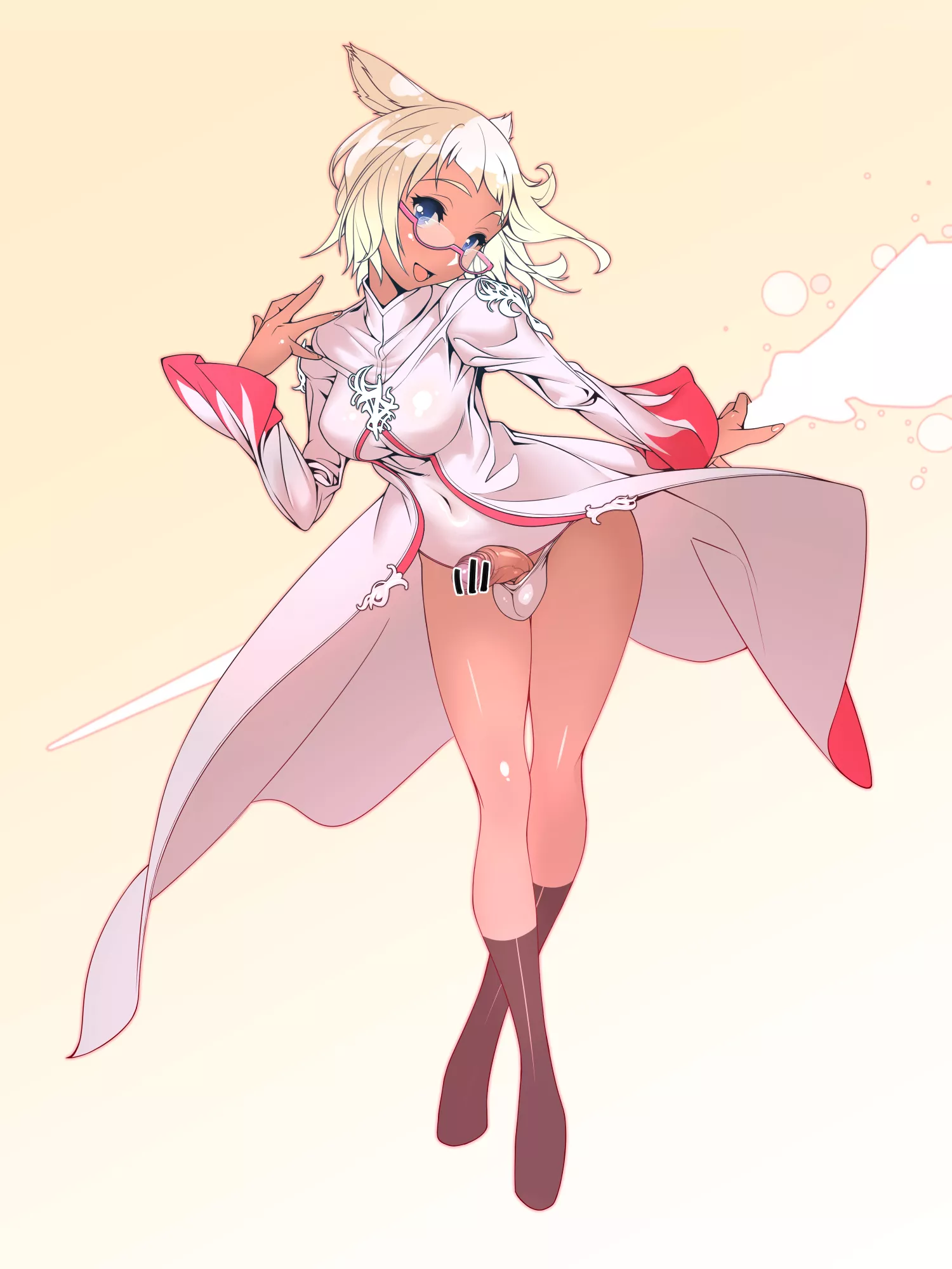 White Mage Cock Out (Tomoyuki Kotani) [Final Fantasy] posted by sequence_string