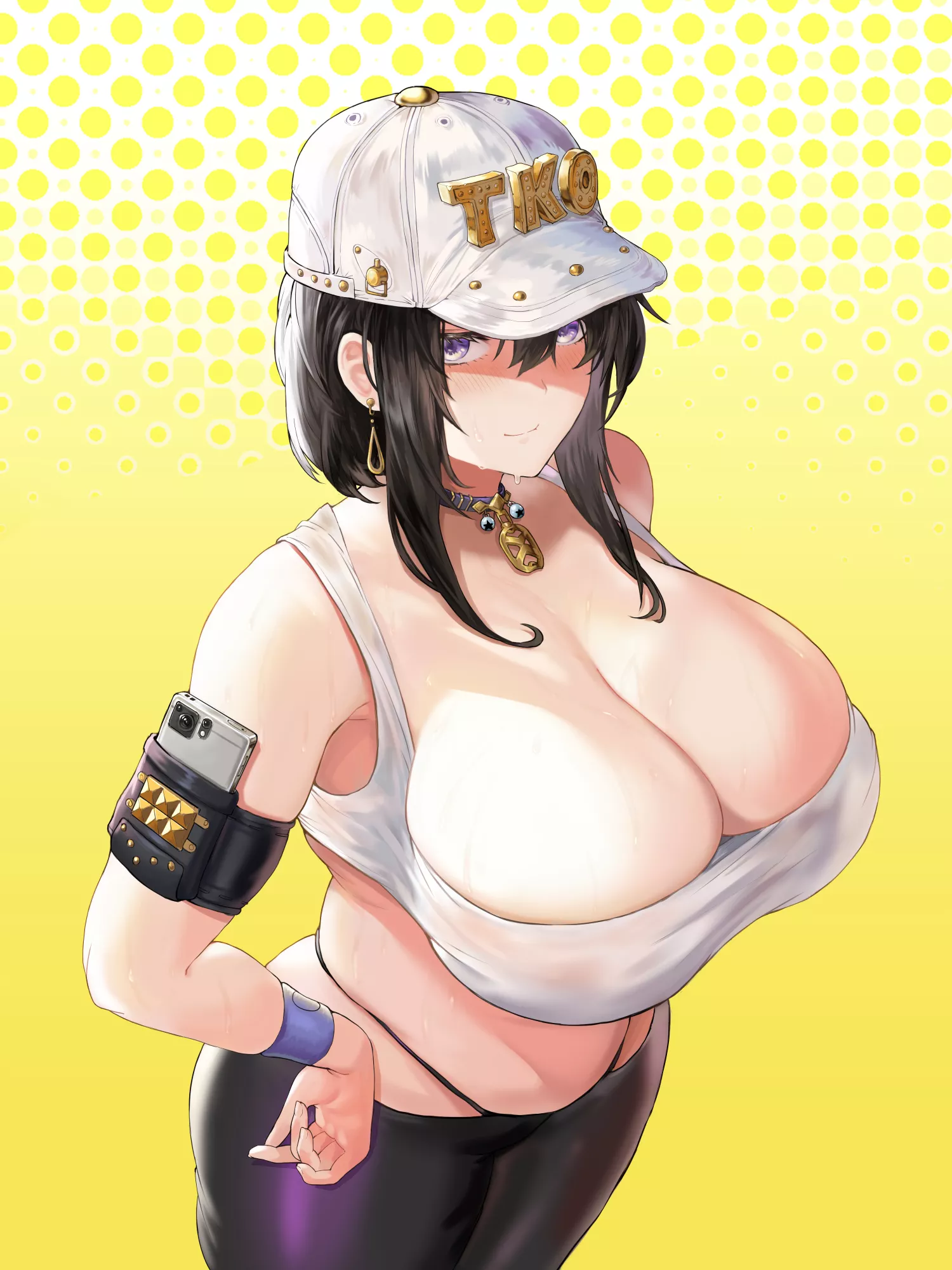 White Sports Bra [Original] posted by CheetahSperm18