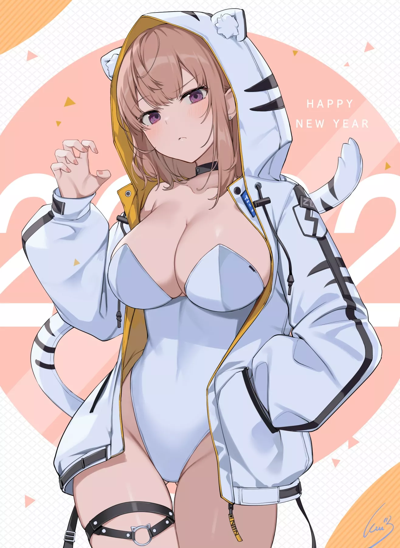 White tiger is a bigger type of neko but still a neko posted by chainsaw_pochita