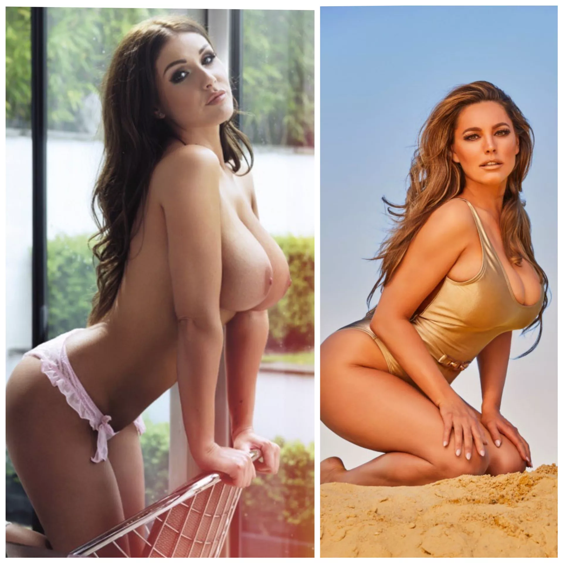 Who ages better as time goes on, Lucy Pinder or Kelly Brook? posted by uneven212