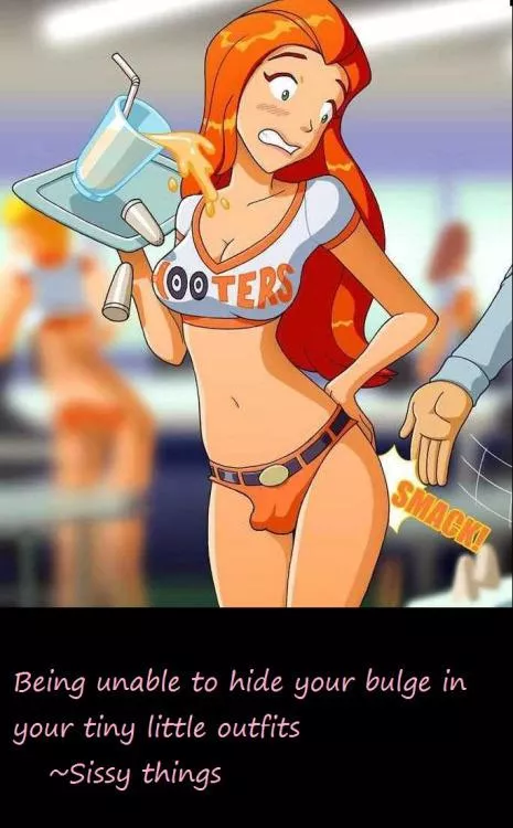 Who cares? You love being a Hooters girl posted by jrs0410