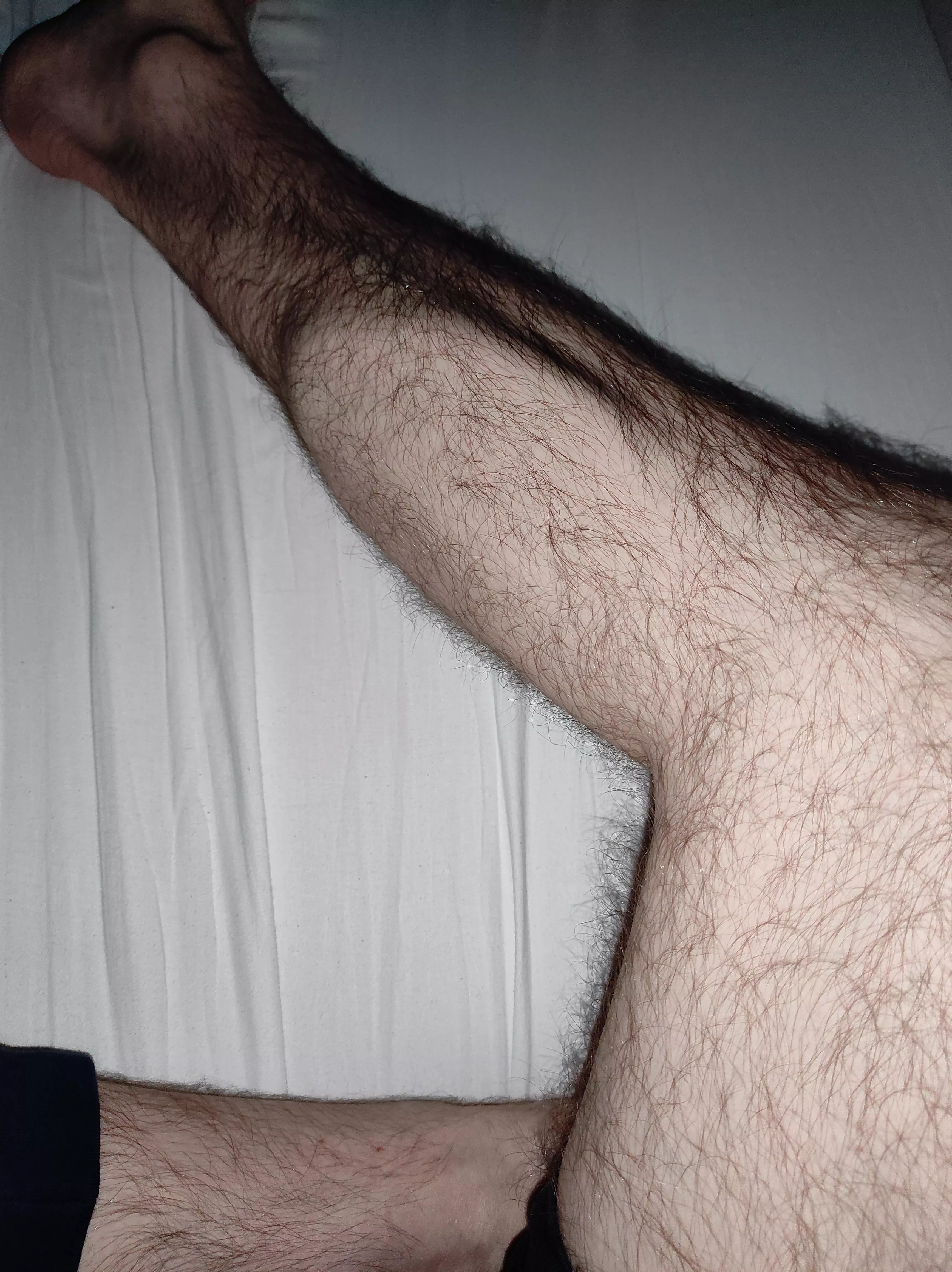 Who here likes hairy calves? posted by TheMoonSwimmer