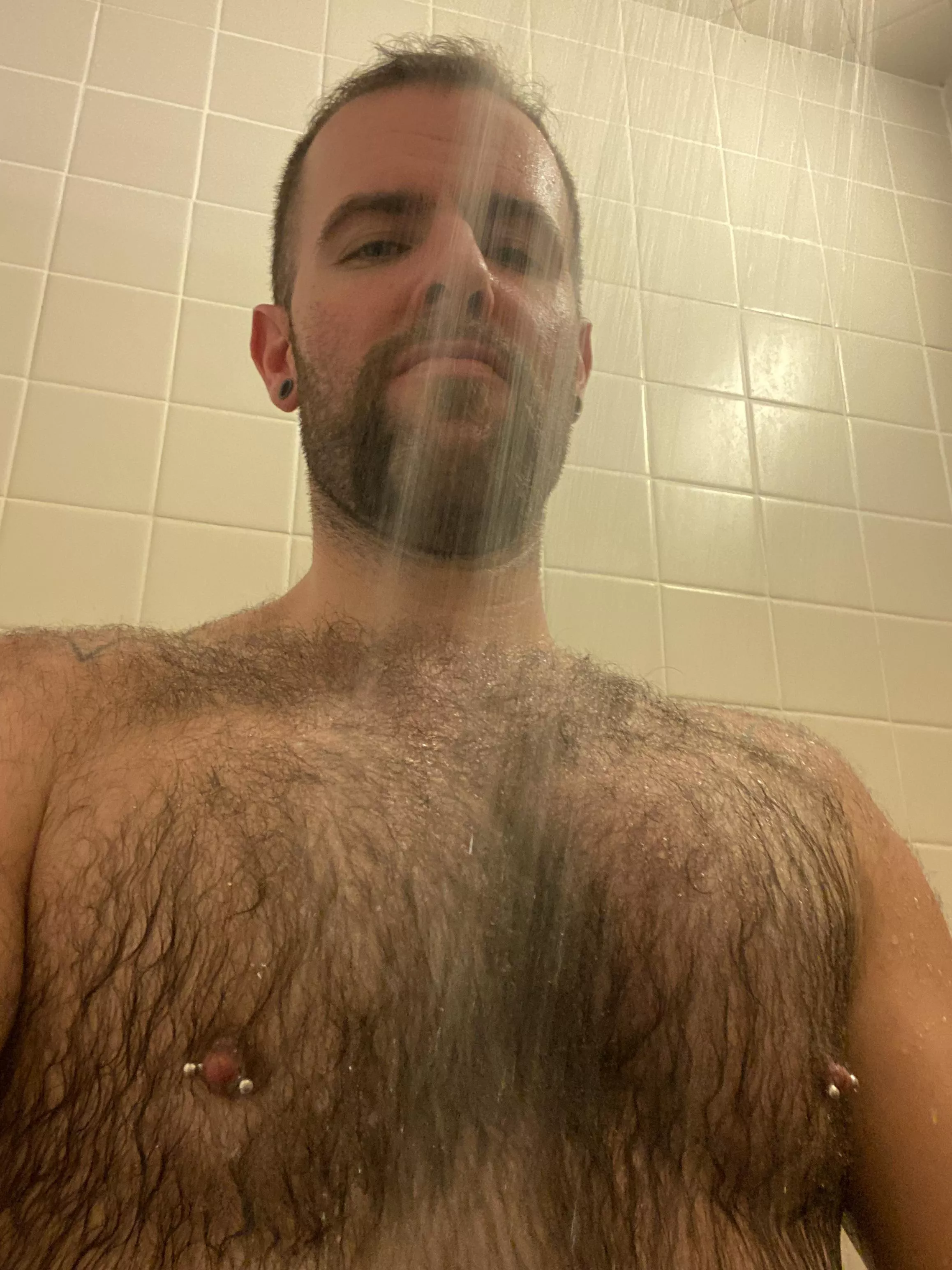 Who likes wet chest fur? posted by ThkNheavy