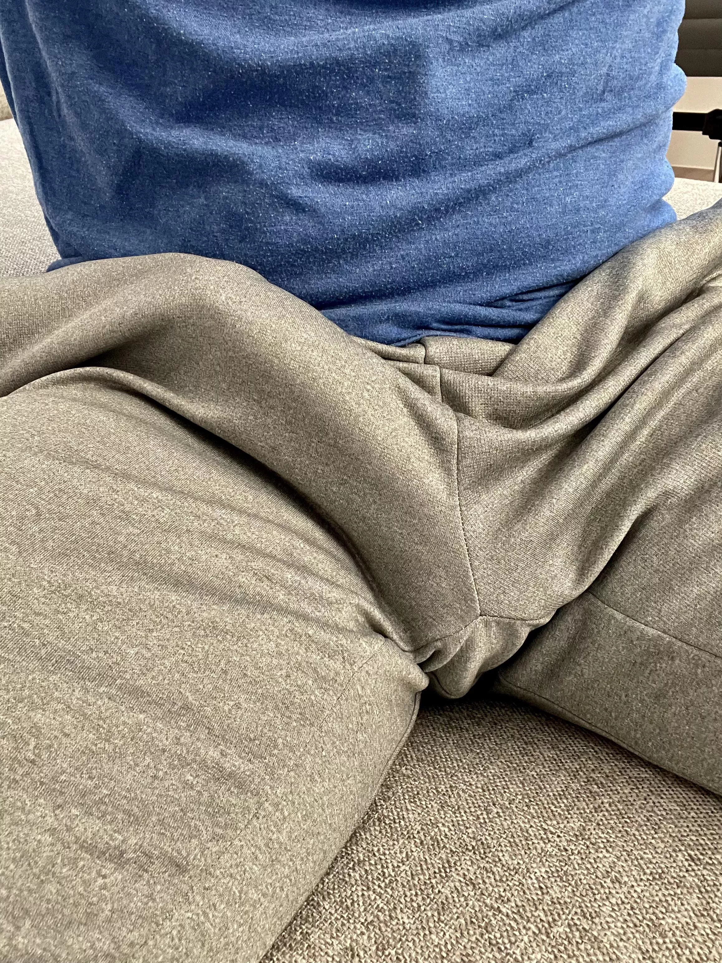 Who loves grey sweatpants? posted by stone-mountain-