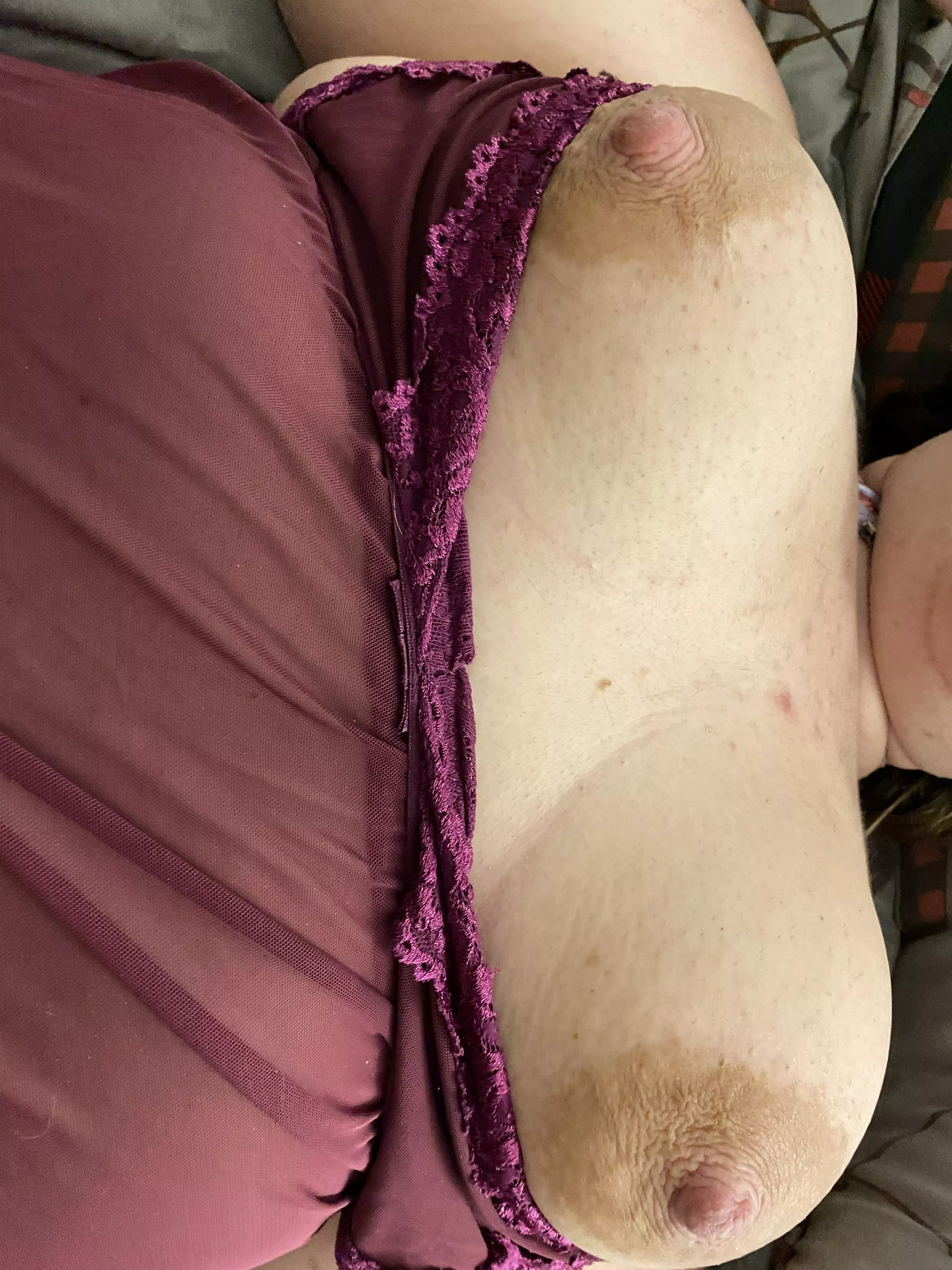 Who wants a turn with my wifeâ€™s tits? posted by Adventurous_Ad_4258