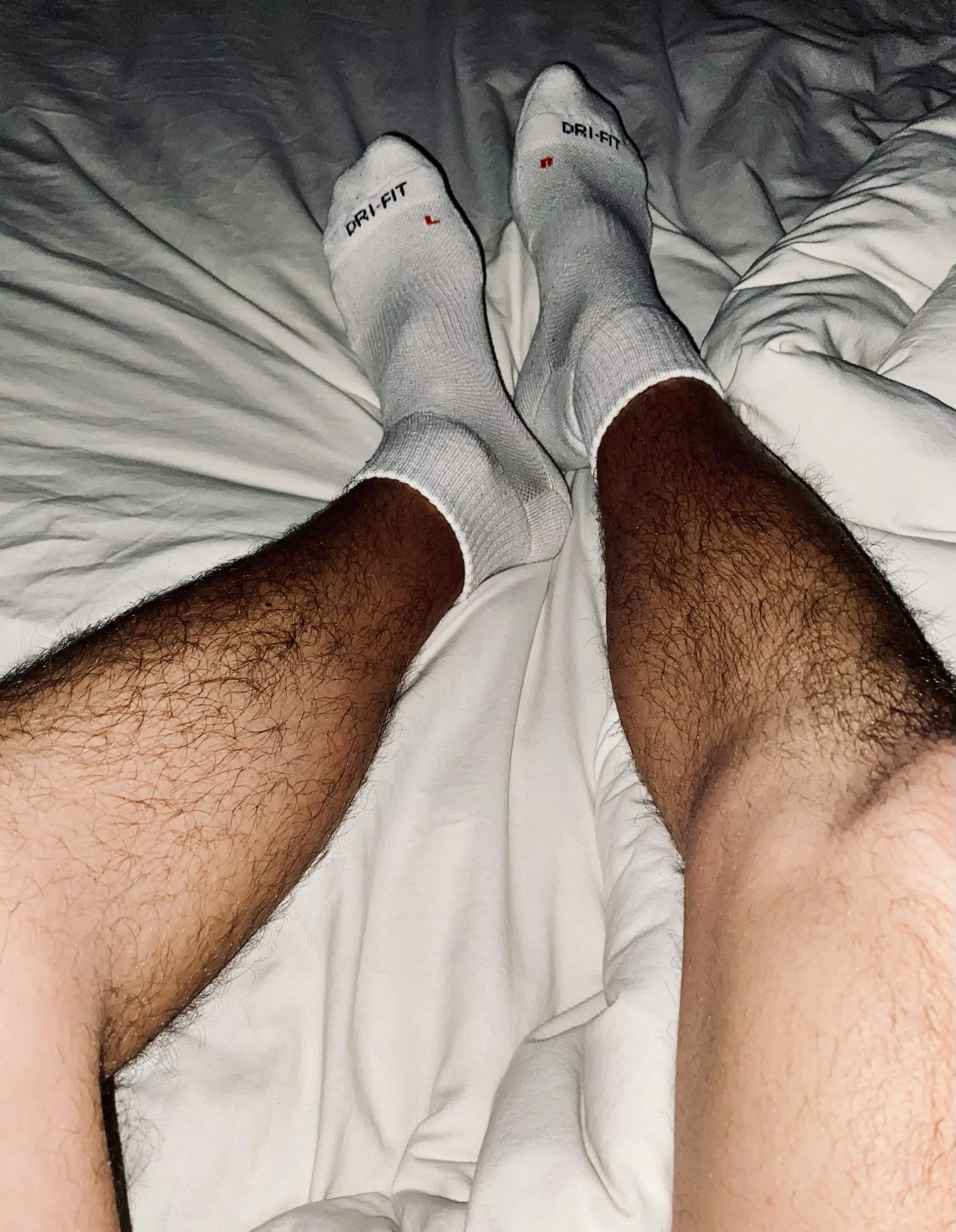 Who wants to get down on their knees and lick those socks ? Get in my DMs posted by Nicholas_Tbh