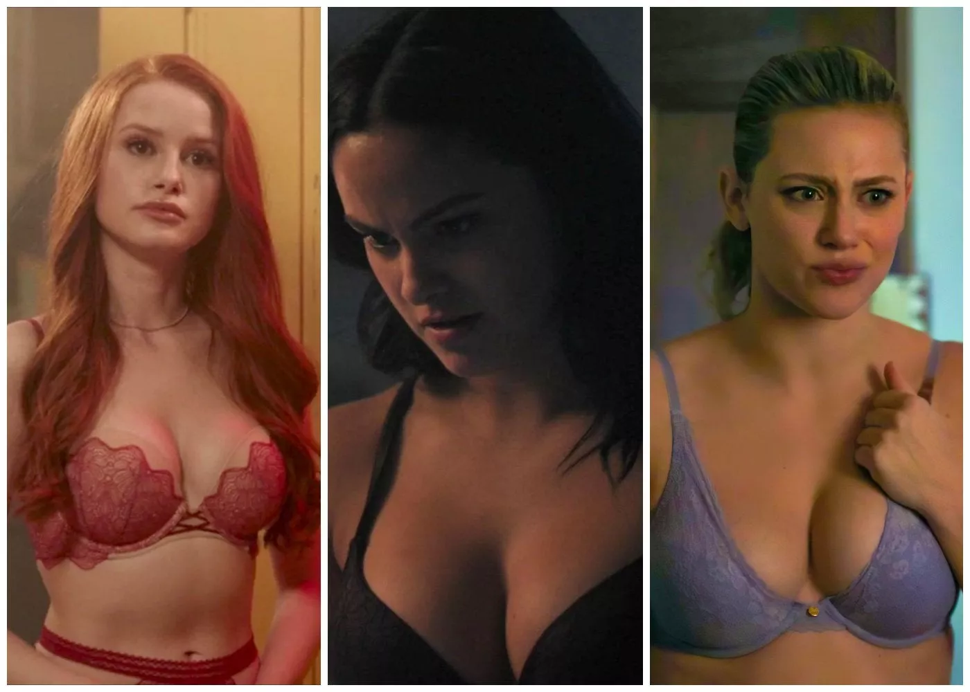 Who would you fuck and why? Madelaine Petsch, Camila Mendes and Lili Reinhart are goddesses posted by goddamnboo