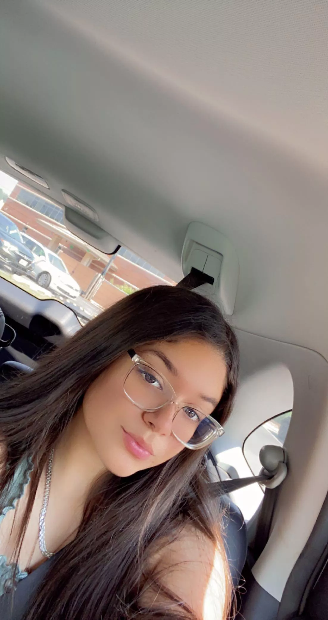 Whoâ€™s dick can I suck in my car? ðŸ˜Œ posted by Evalina992