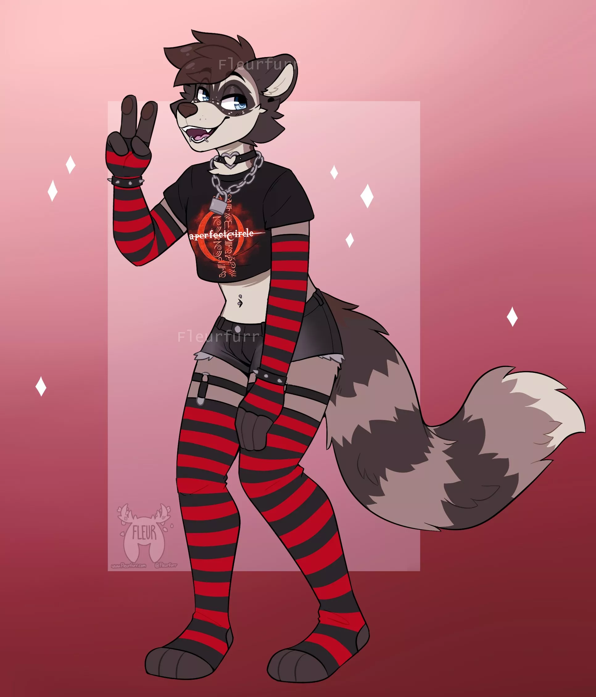 Who's up for a concert? owo (Art by me: @Fleurfurr on Twitter!) posted by Fleurfurr