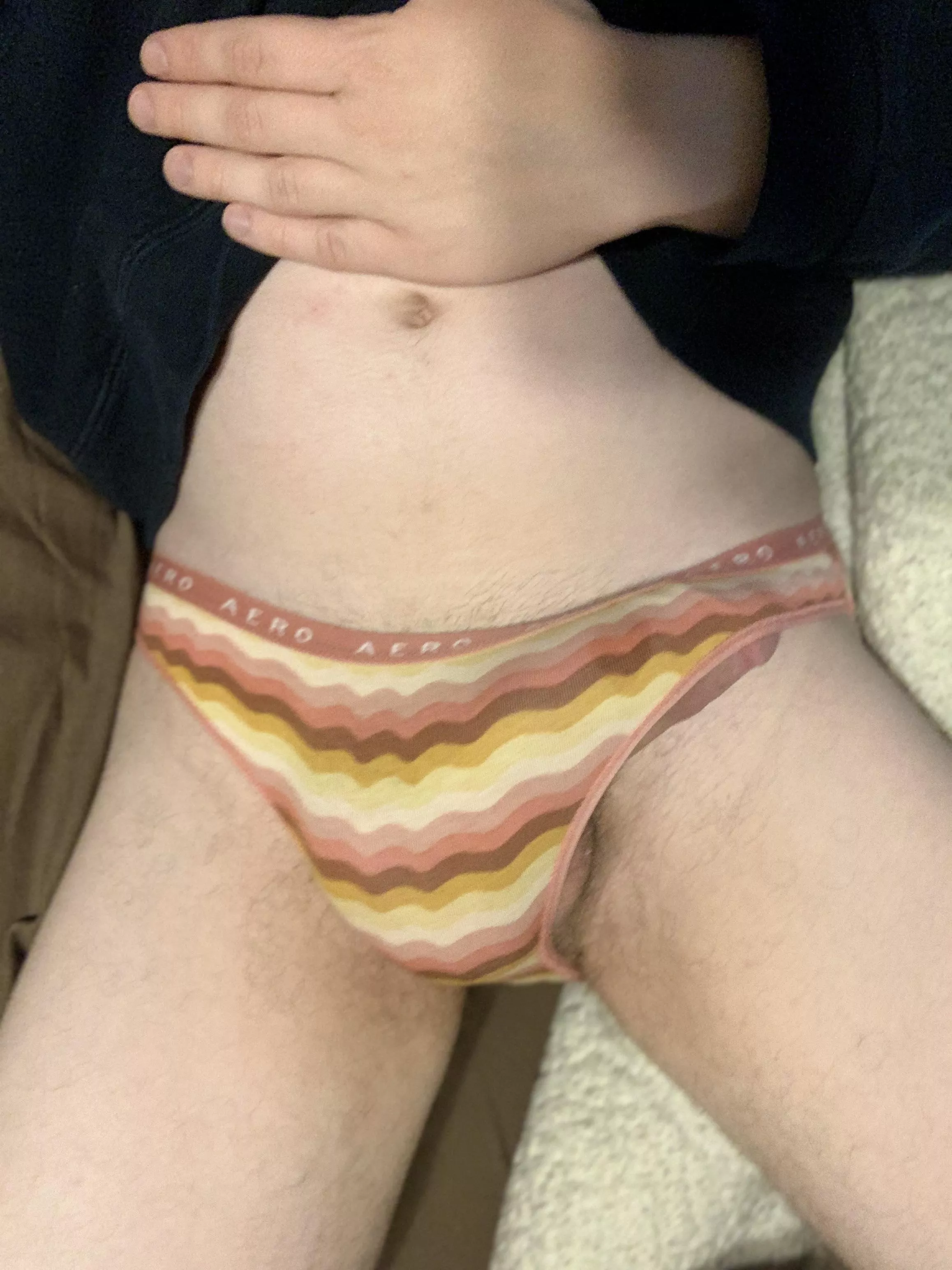 Why didn’t anyone tell me my bulge was so big? posted by CreamHungryPantyBoy