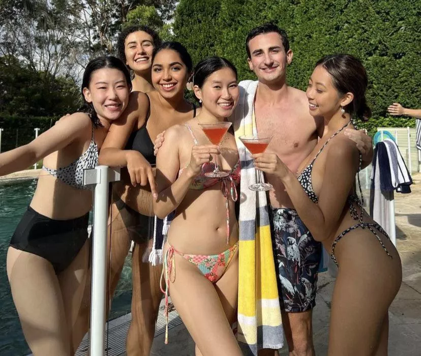 Why do all Asian girls flock to the one white guy? posted by throwaway6163827173