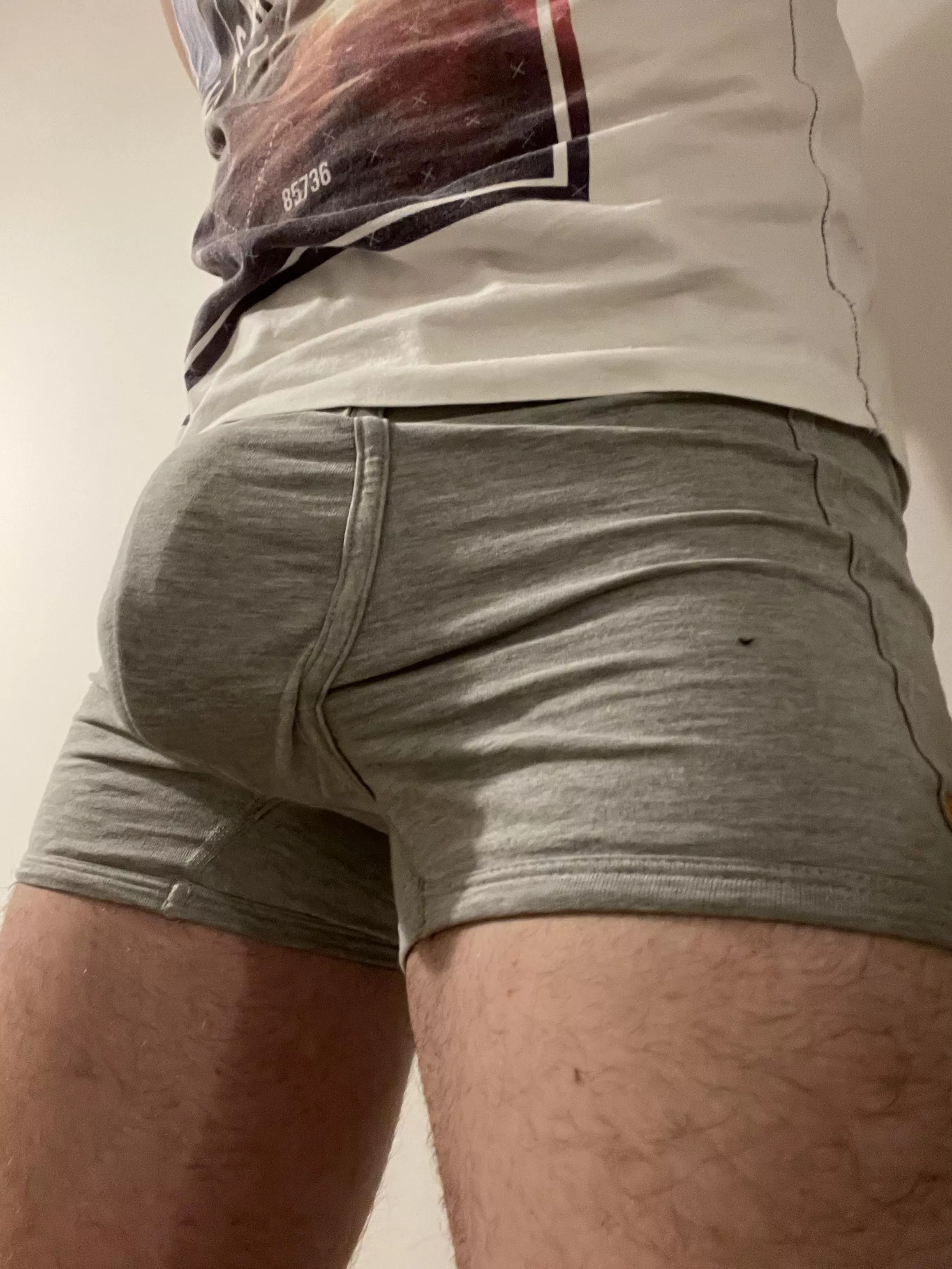 Why does grey always make a bulge look so good? posted by hstud5050