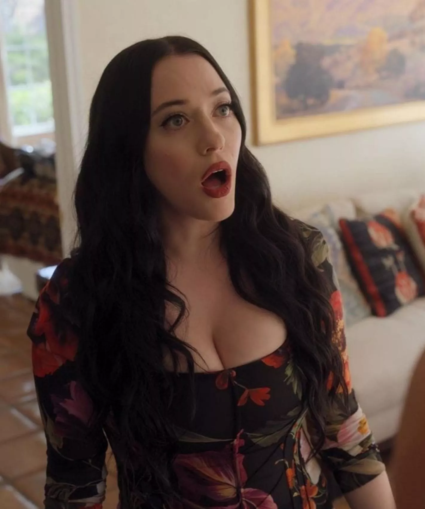 Why is Kat Dennings shocked? posted by wixbroz