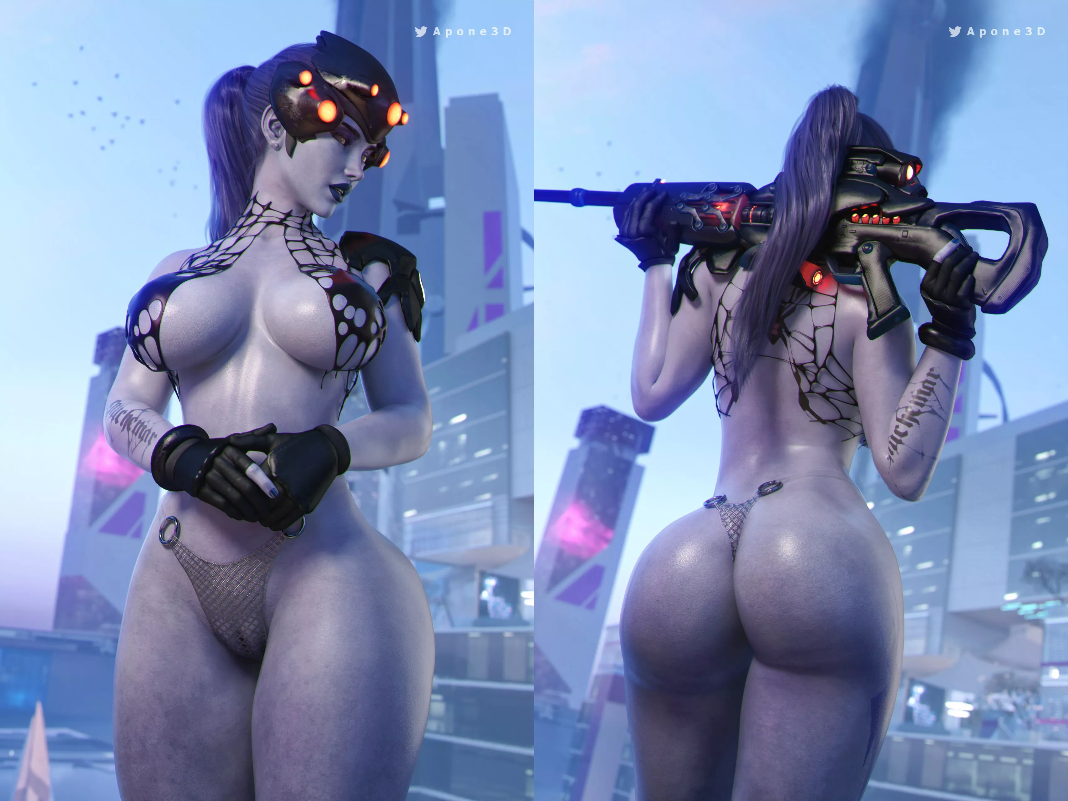 Widowmaker (Apone3D) [Overwatch] posted by pouli-