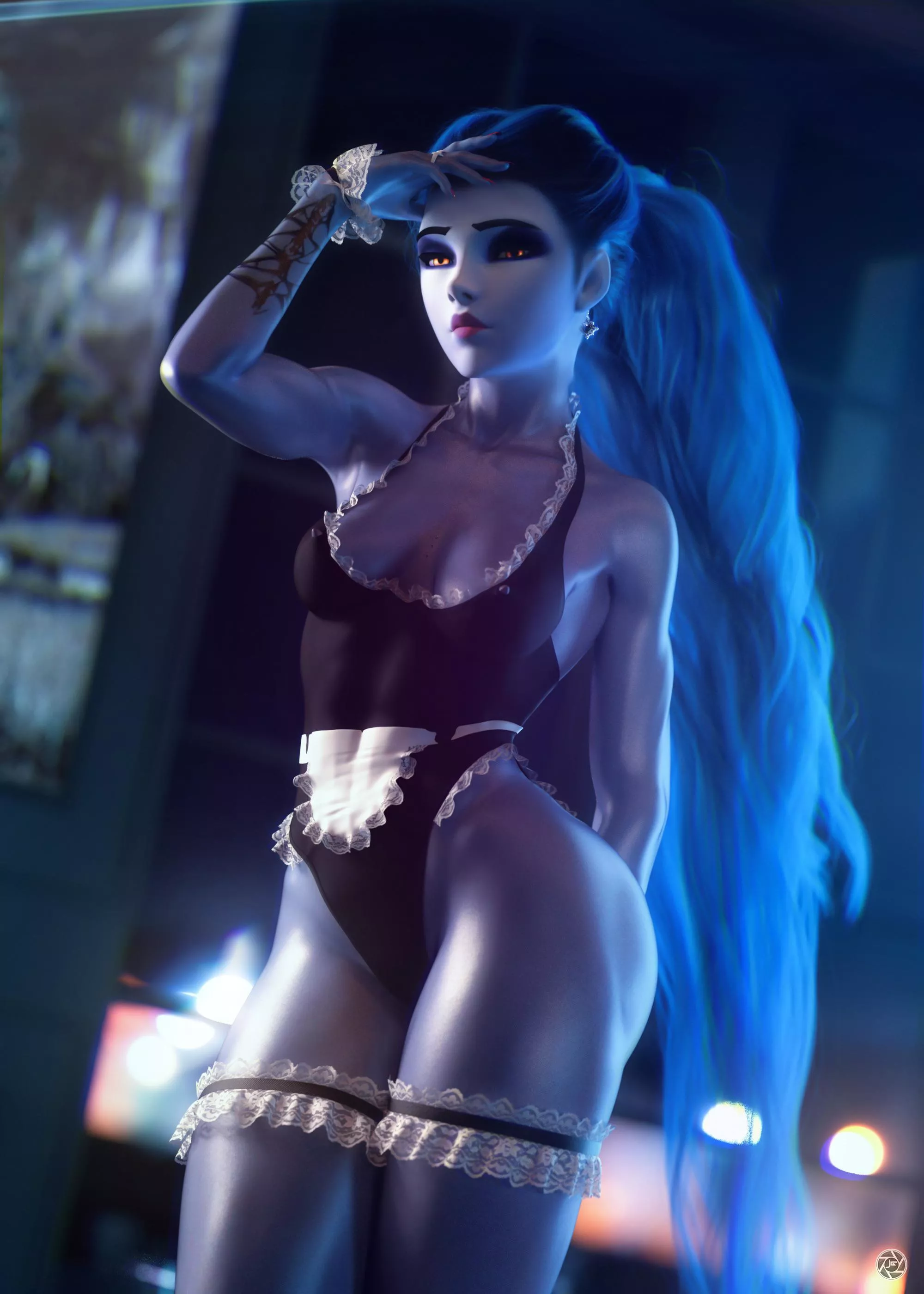 Widowmaker being sexy (noahgrapicz) posted by lithiumkewl