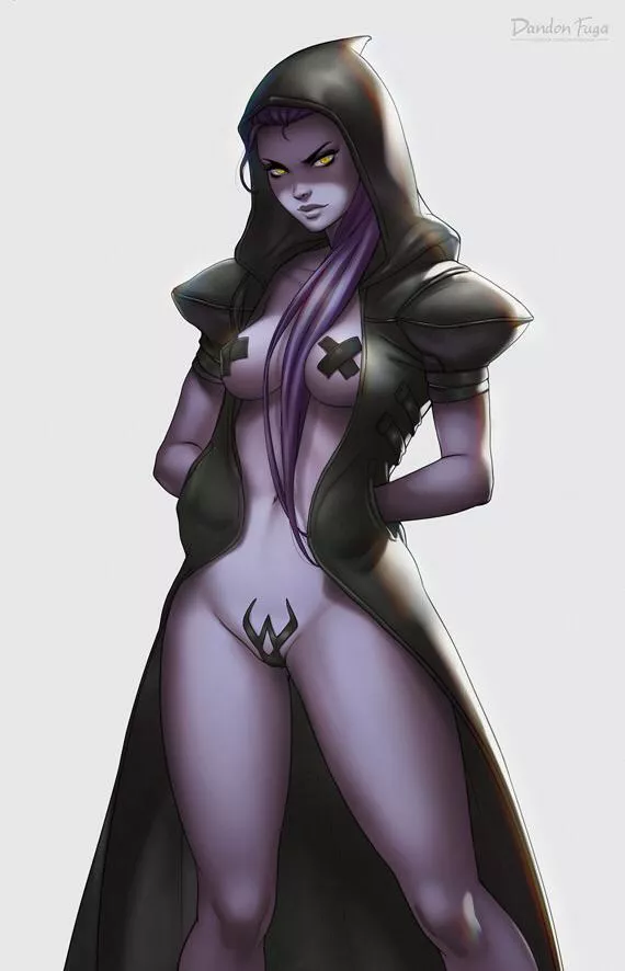 Widowmaker borrows Reaper’s cloak (dandonfuga) posted by INSUBORDINATION-BRUH