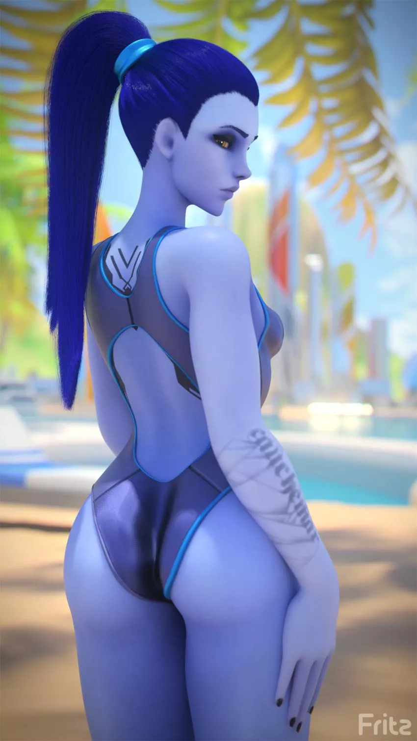 Widowmaker in the summer (FritzHQ) posted by MrMotherStealer