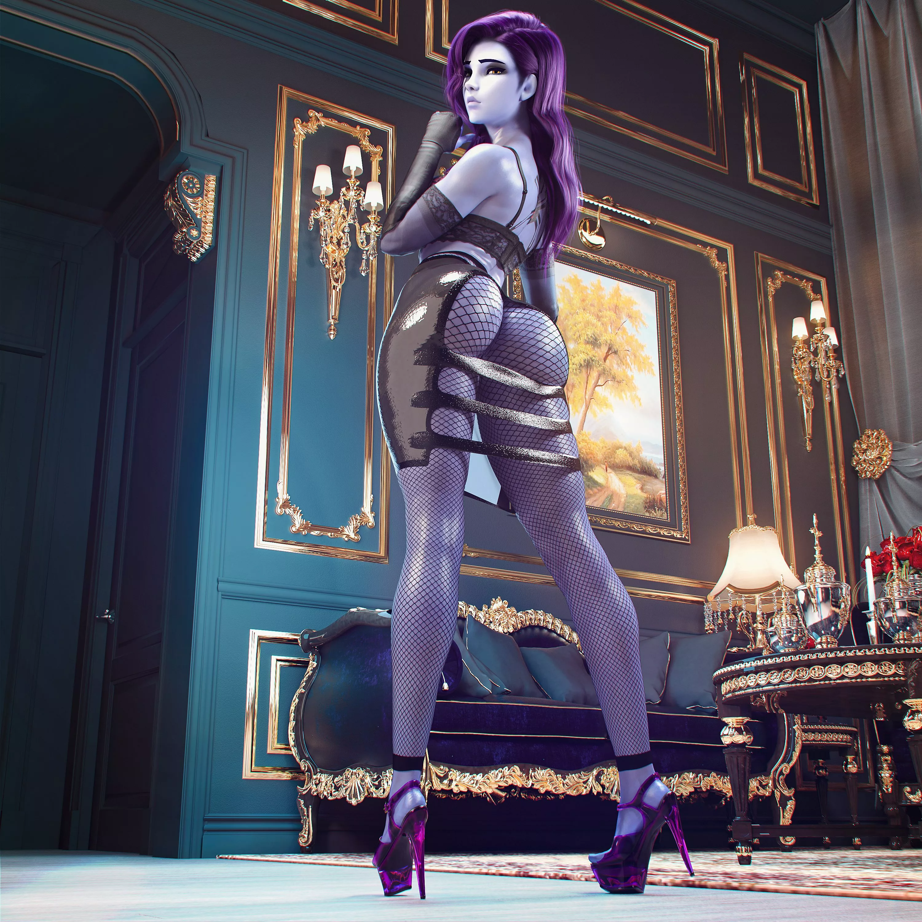 Widowmaker (Noahgraphicz) posted by Kuro-Oji