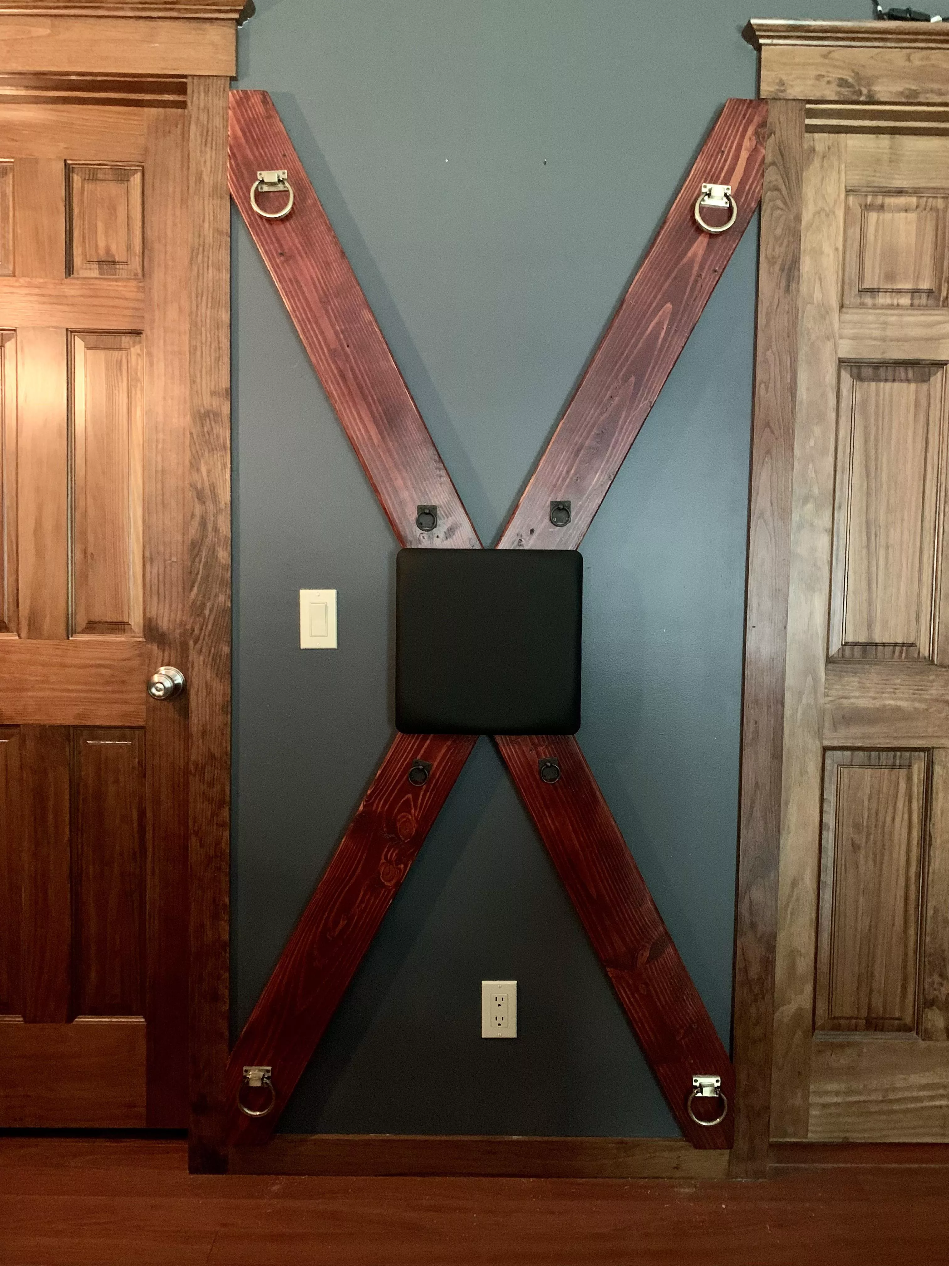 Wife requested I make this. St. Andrews Cross. posted by fananananabobana