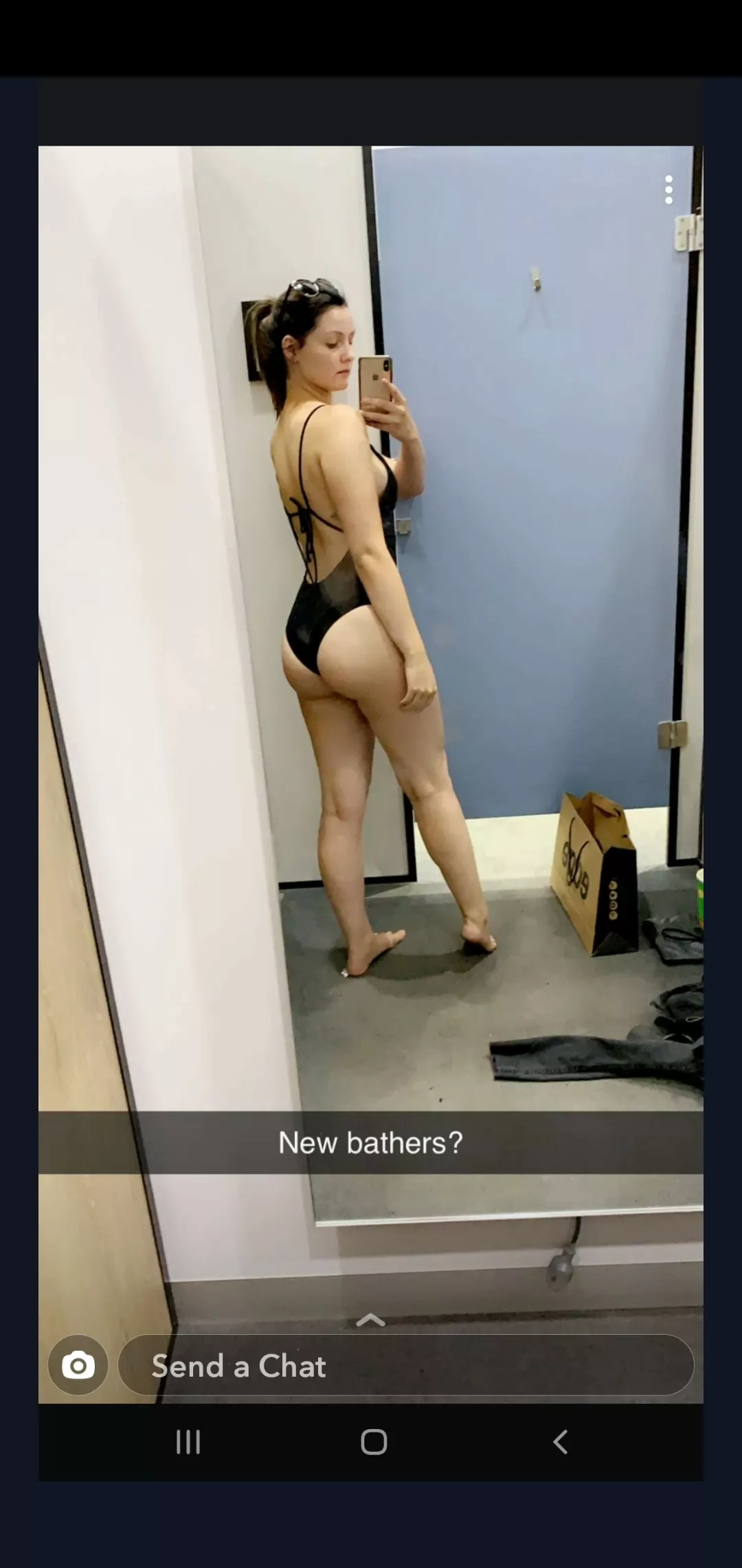 Wife trying on new swimsuit posted by morgan_smith69