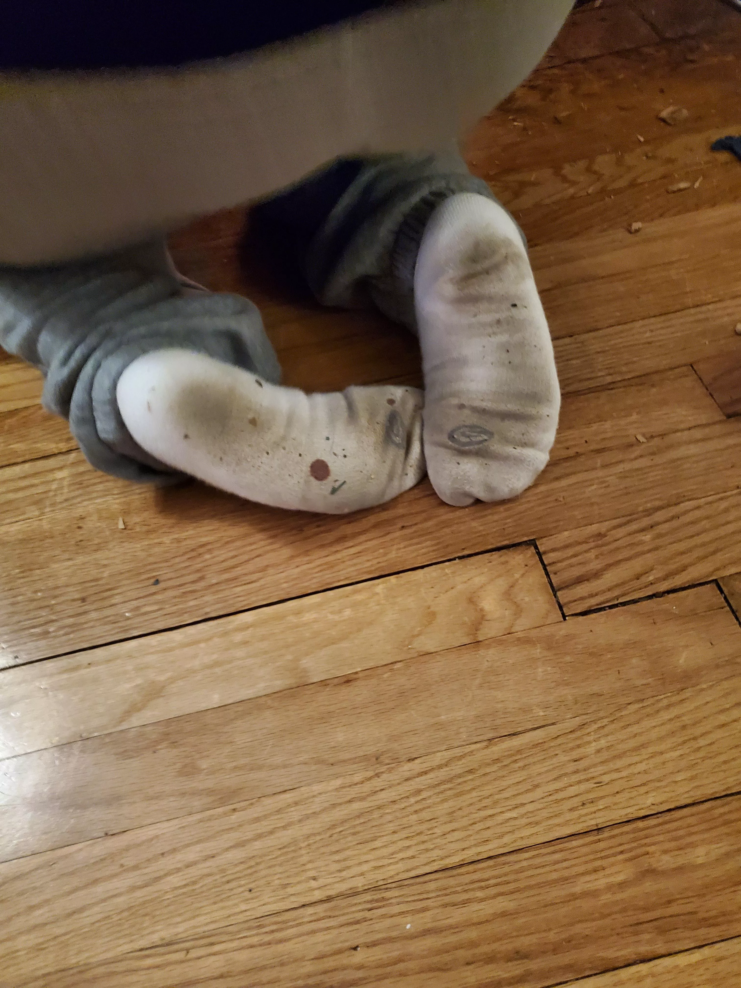 Wifes white ankle socks posted by freshleysqueezd