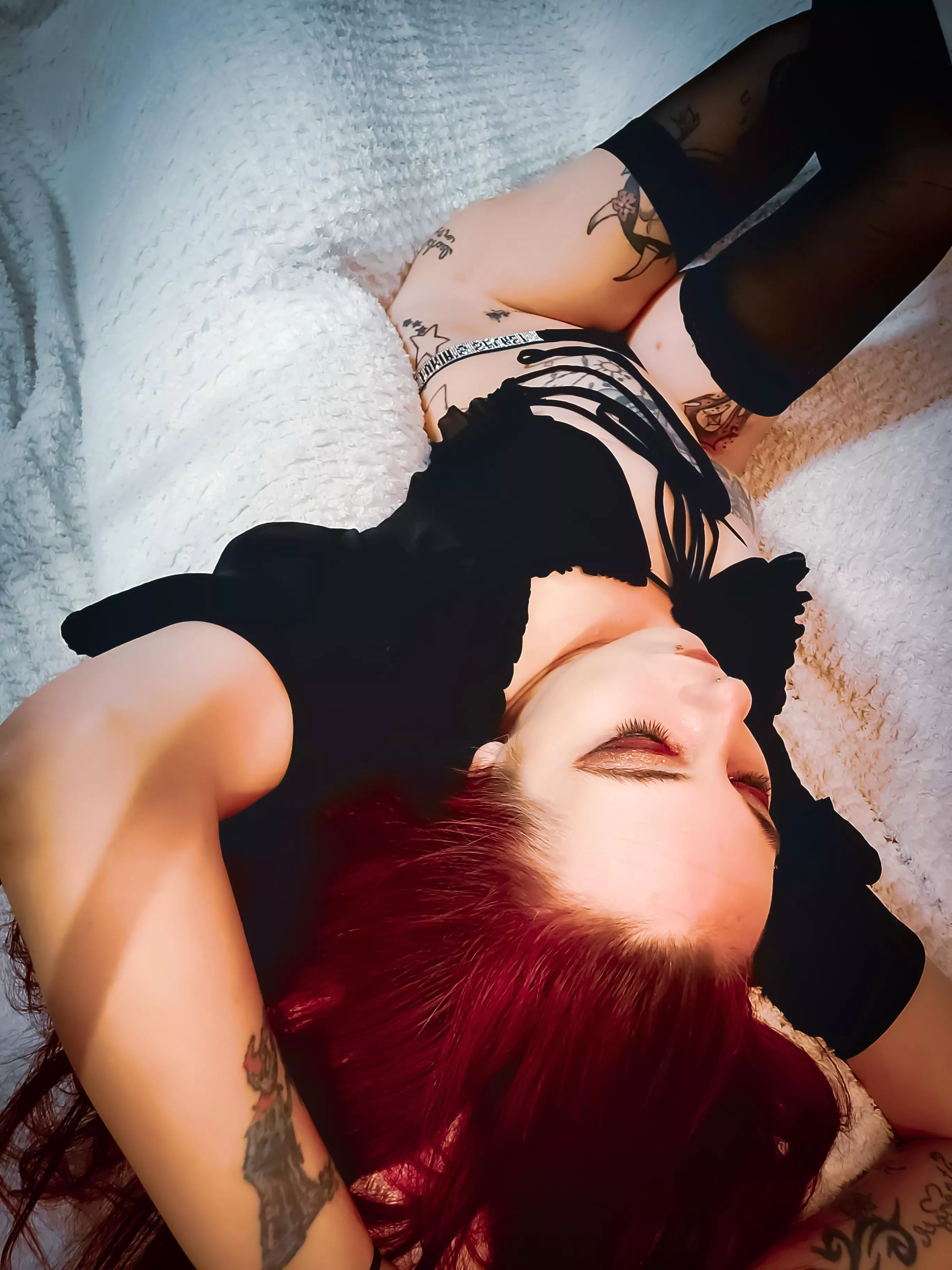 Will you lay with me? posted by kinkqueen13x