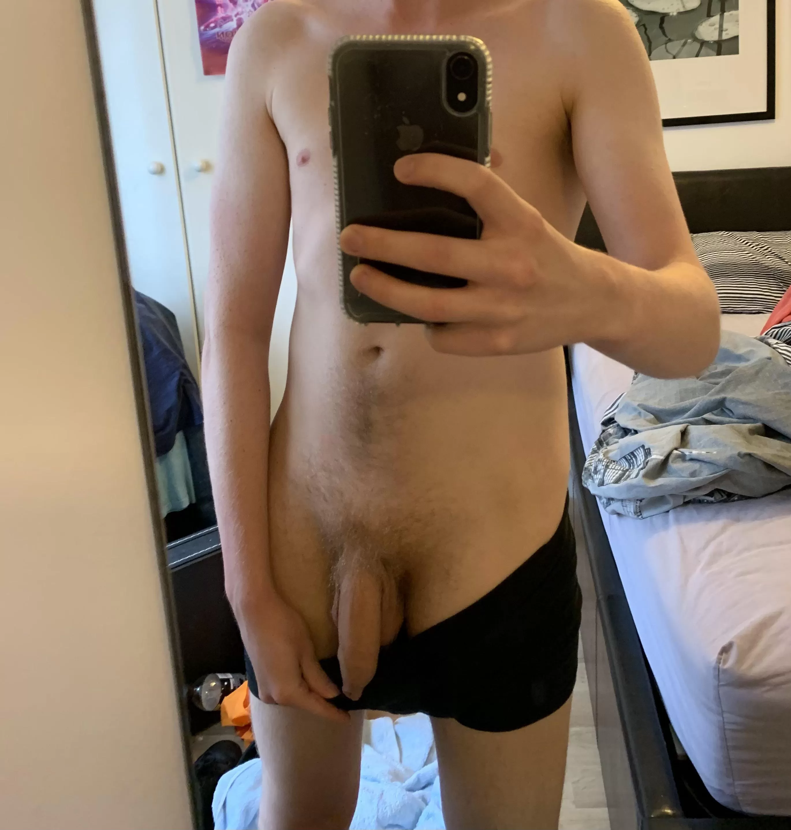 Will you play with my foreskin and make me hard ? posted by twink9526