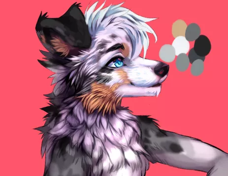 WIP! So far Ive been concentrating mainly on the face. Not really liking how it's looking so far, but hopefully if I keep working on it, I'll start to like it :,D ⚠️I’m in an emergency situation right now, so commissions would be highly appreciat posted by Pawsy888