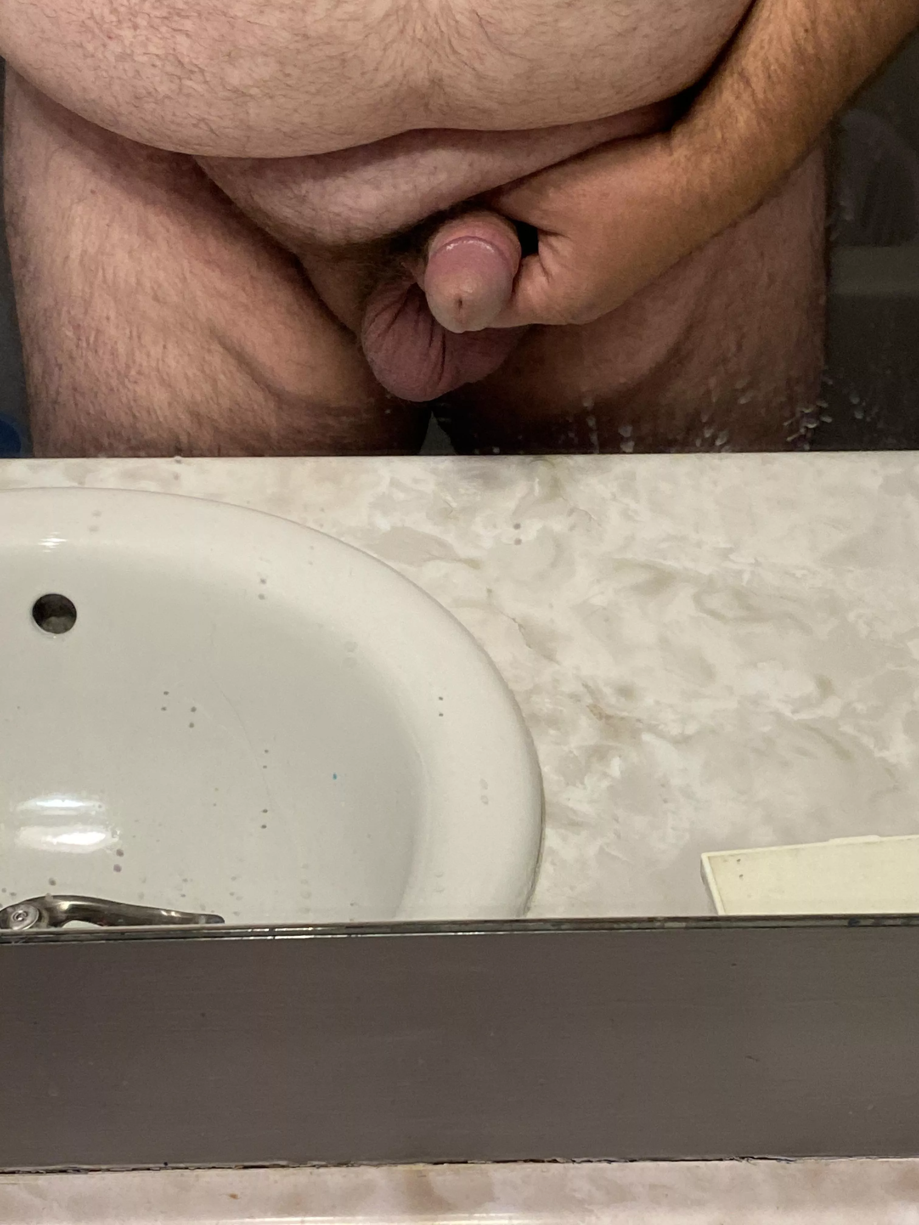 Wish I had a mouth on him but I guess my hand will do posted by Bigguy4u2c