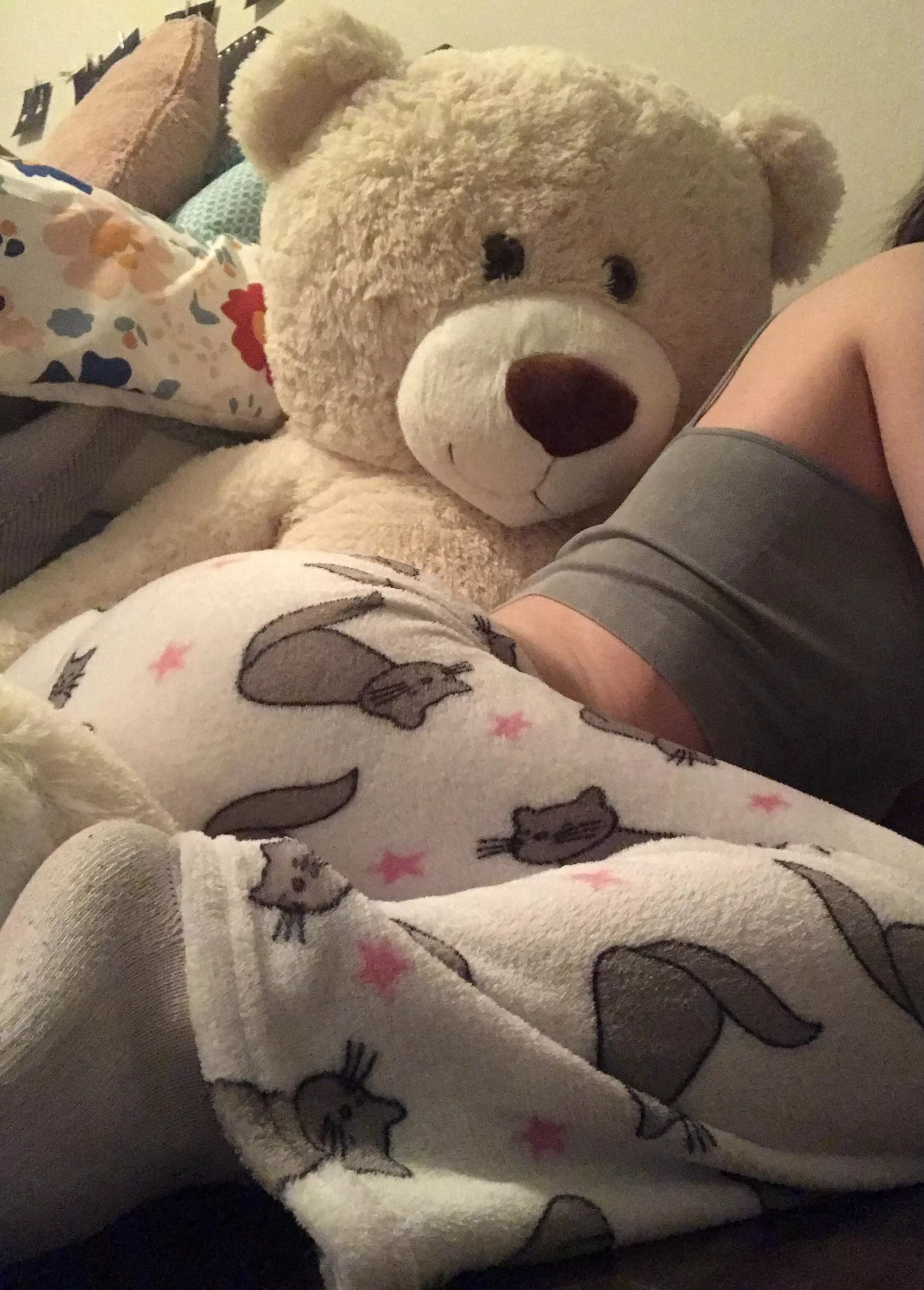 Wish this teddy bear was you instead 😅 posted by cybrcarcass