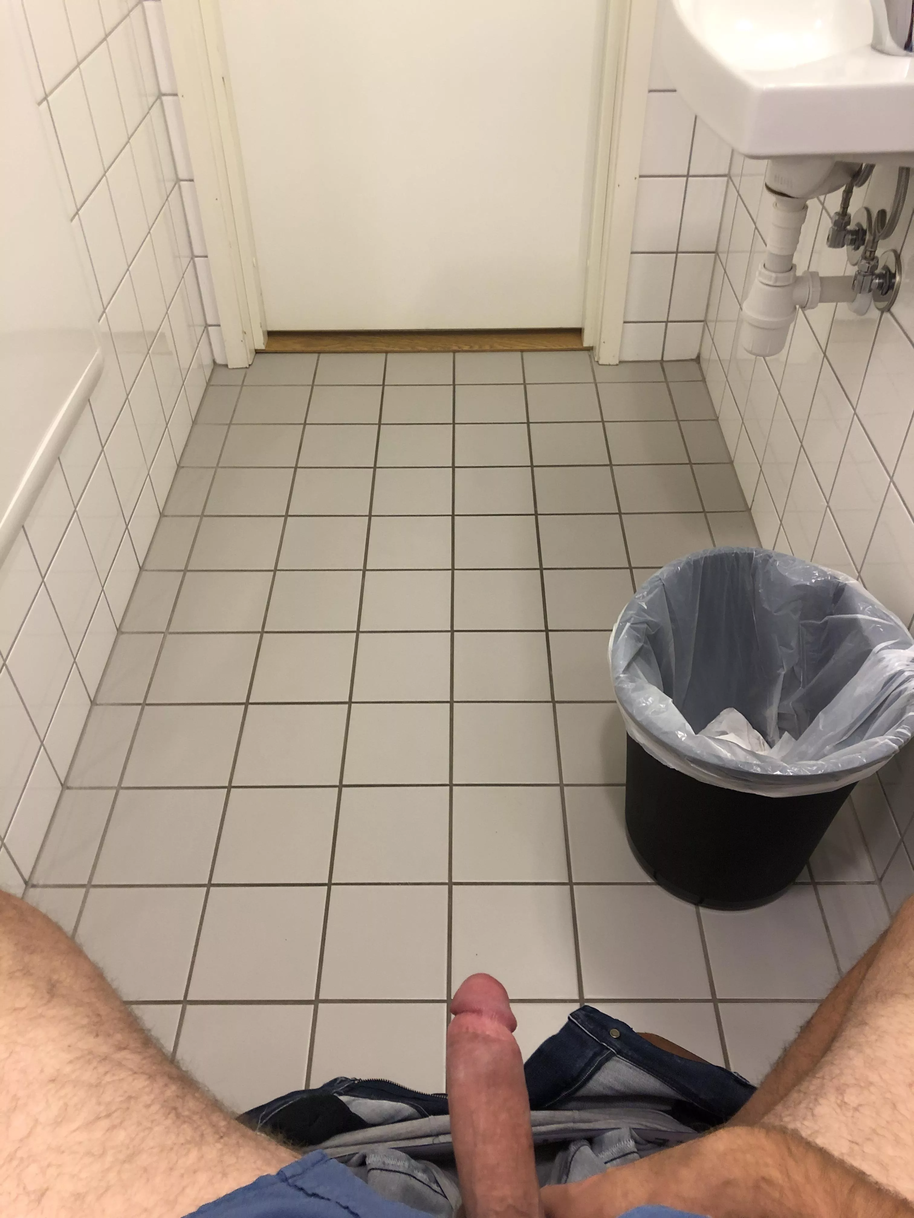 Wish you caught me in a public bathroom, got on your knees and start to suck daddy’s cock posted by K4081