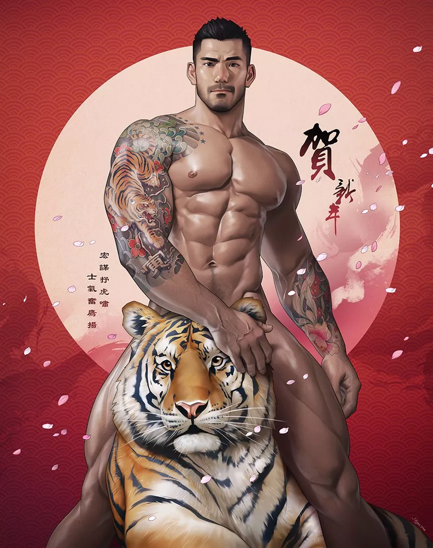 Wish You The Tiger Year Full Of Vitality, Bravery & Generosity! (@silverjow_art) posted by Affectionate-Lead-38