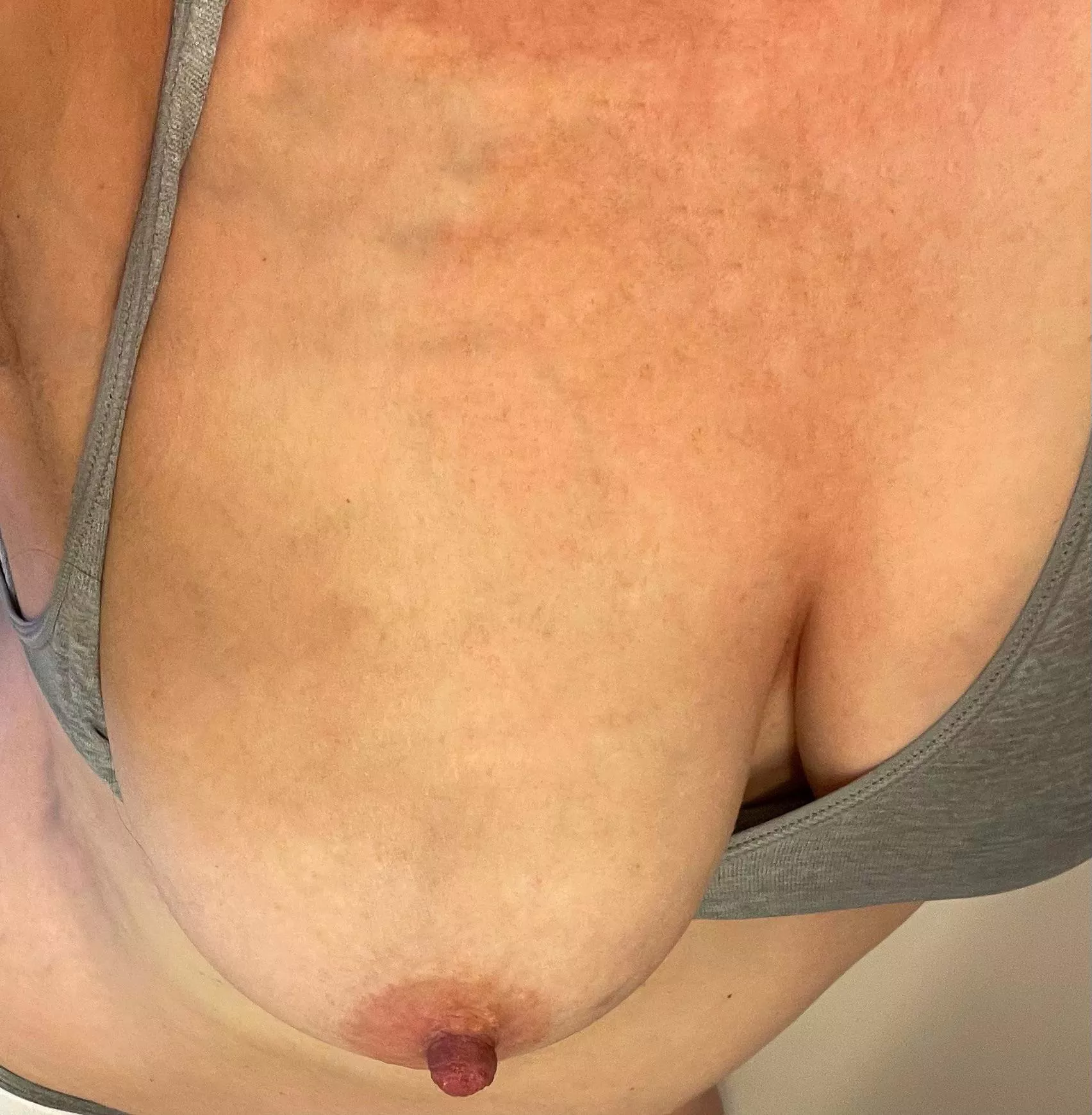 Wishing I had one of you sexy ladies playing with my hard nipple on this cold day posted by Justlooking79400