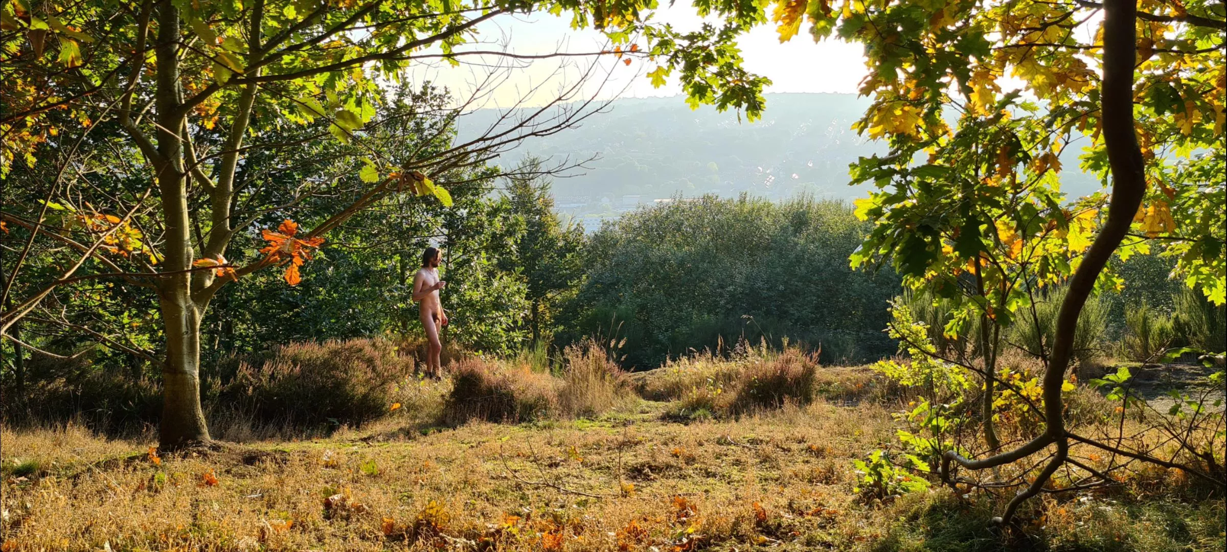 With nothing but a spliff in my hand.. such bliss in an abandoned woodland. posted by LongLeggedMackDaddy4