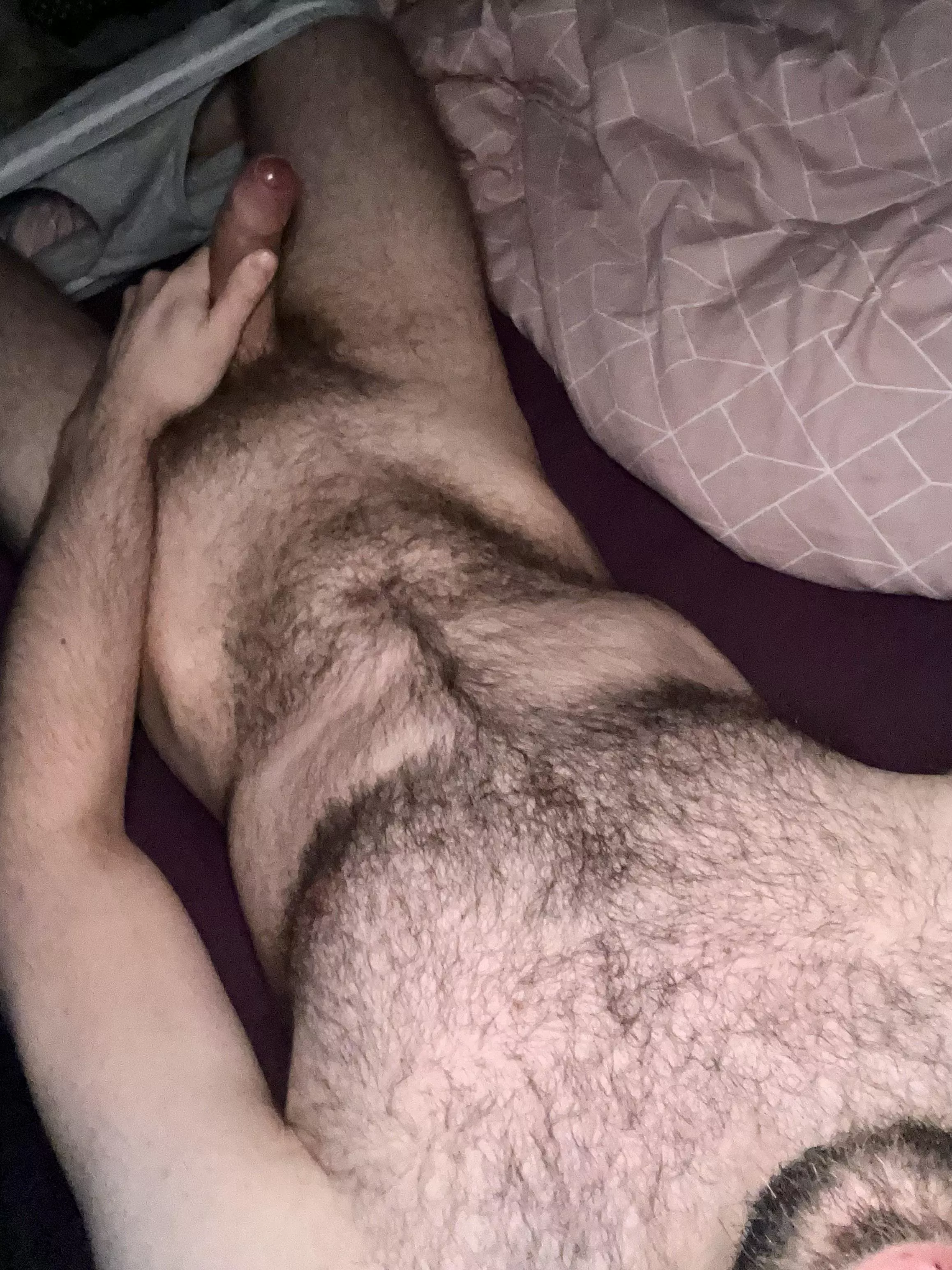 Woke up wondering if my hairy mid-thirties bod with uncut cock is a thing these days or not 🤔 might have to drag my tired arse to the gym (in the new year) 😂 posted by sugasky