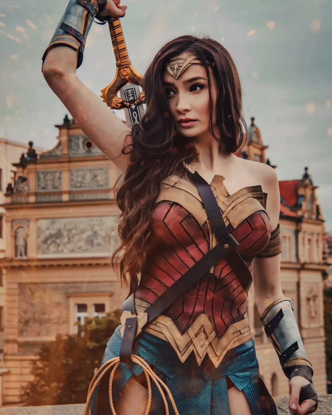 Wonder Woman by Jenny Dohnalova posted by HellblazerJohnny