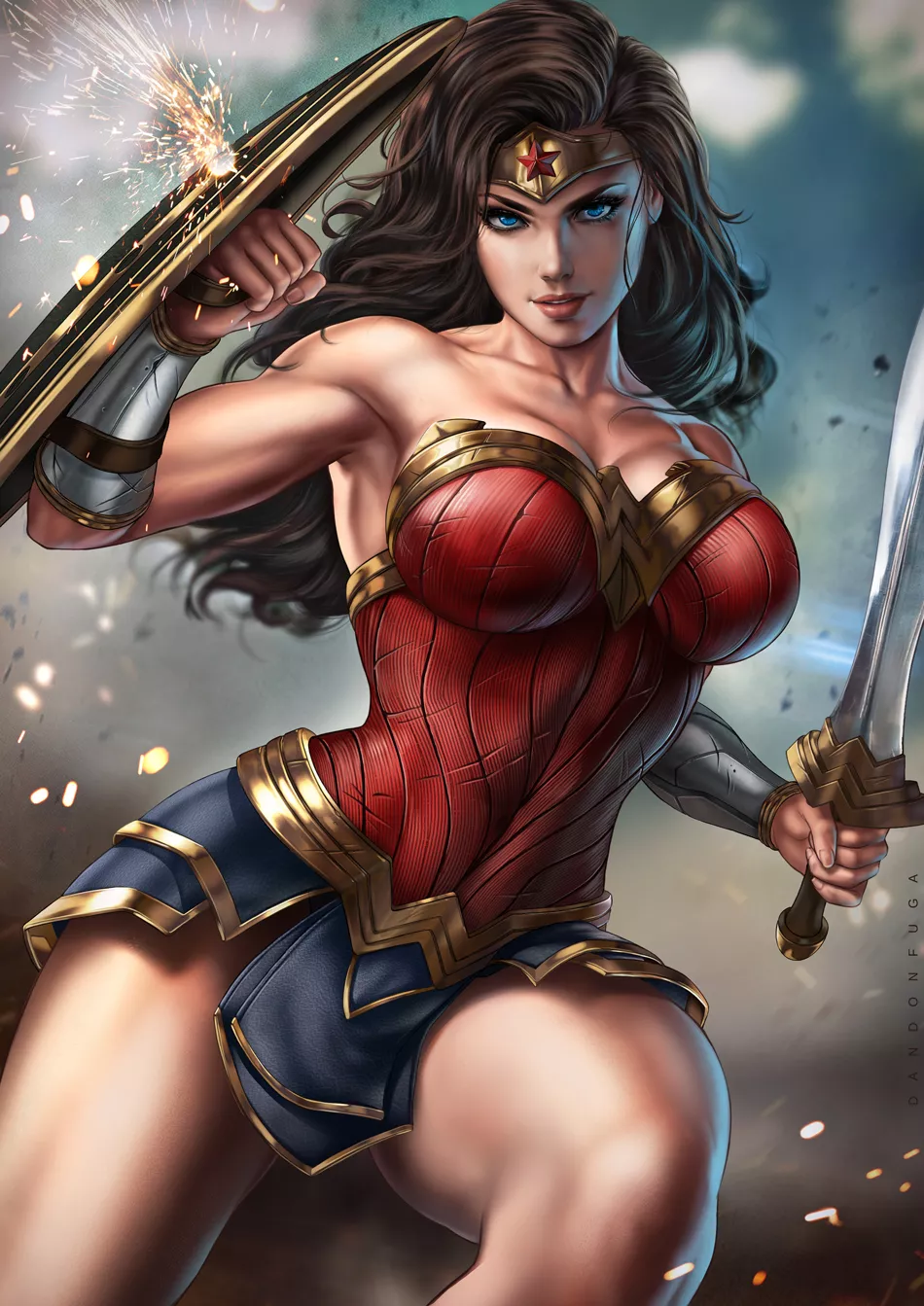 Wonder Woman (Dandonfuga) [DC] posted by Kuro-Oji