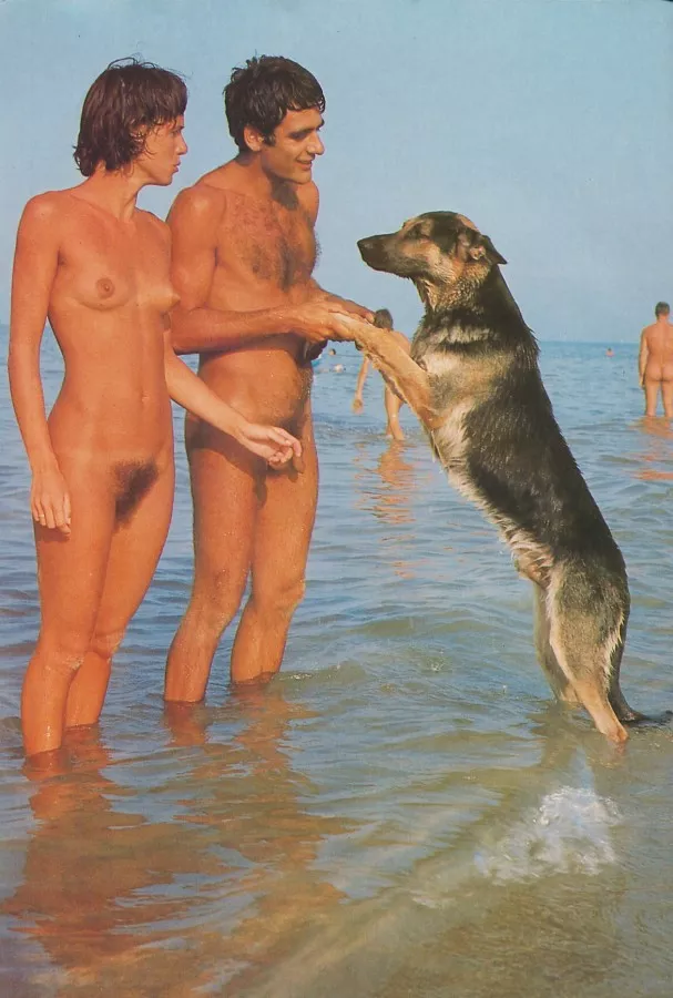 Woof posted by NaturistPictures