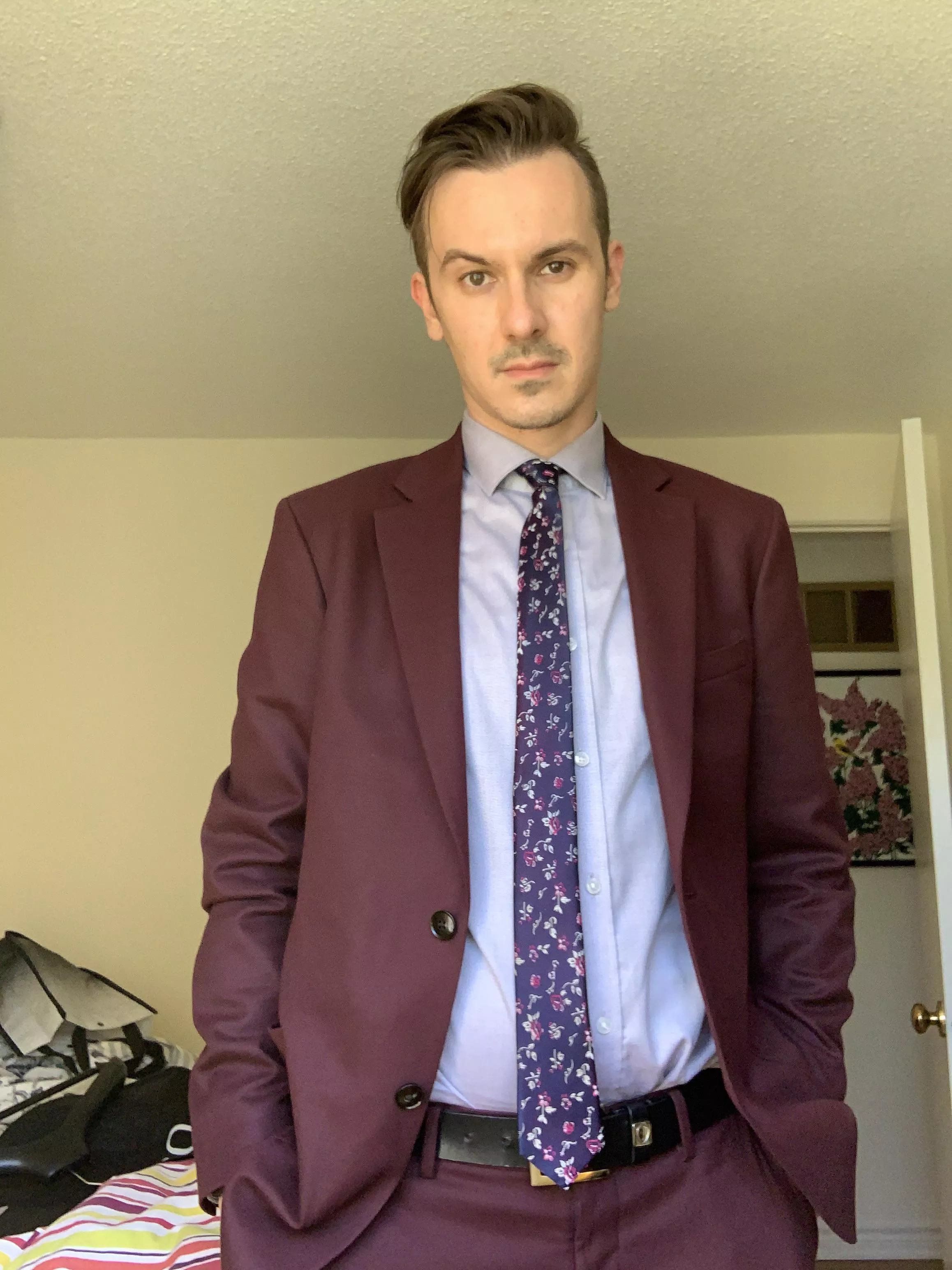 wore a suit for the first time in a long time 👨🏻‍💼 posted by sublymonal