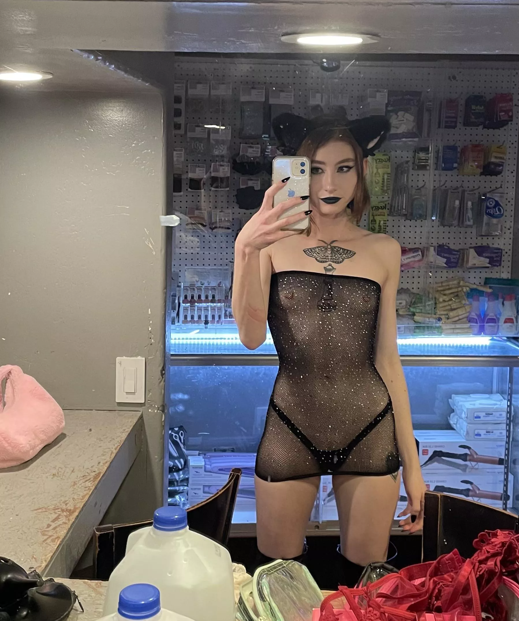 Would u date a goth stripper? posted by Princessgoooberina