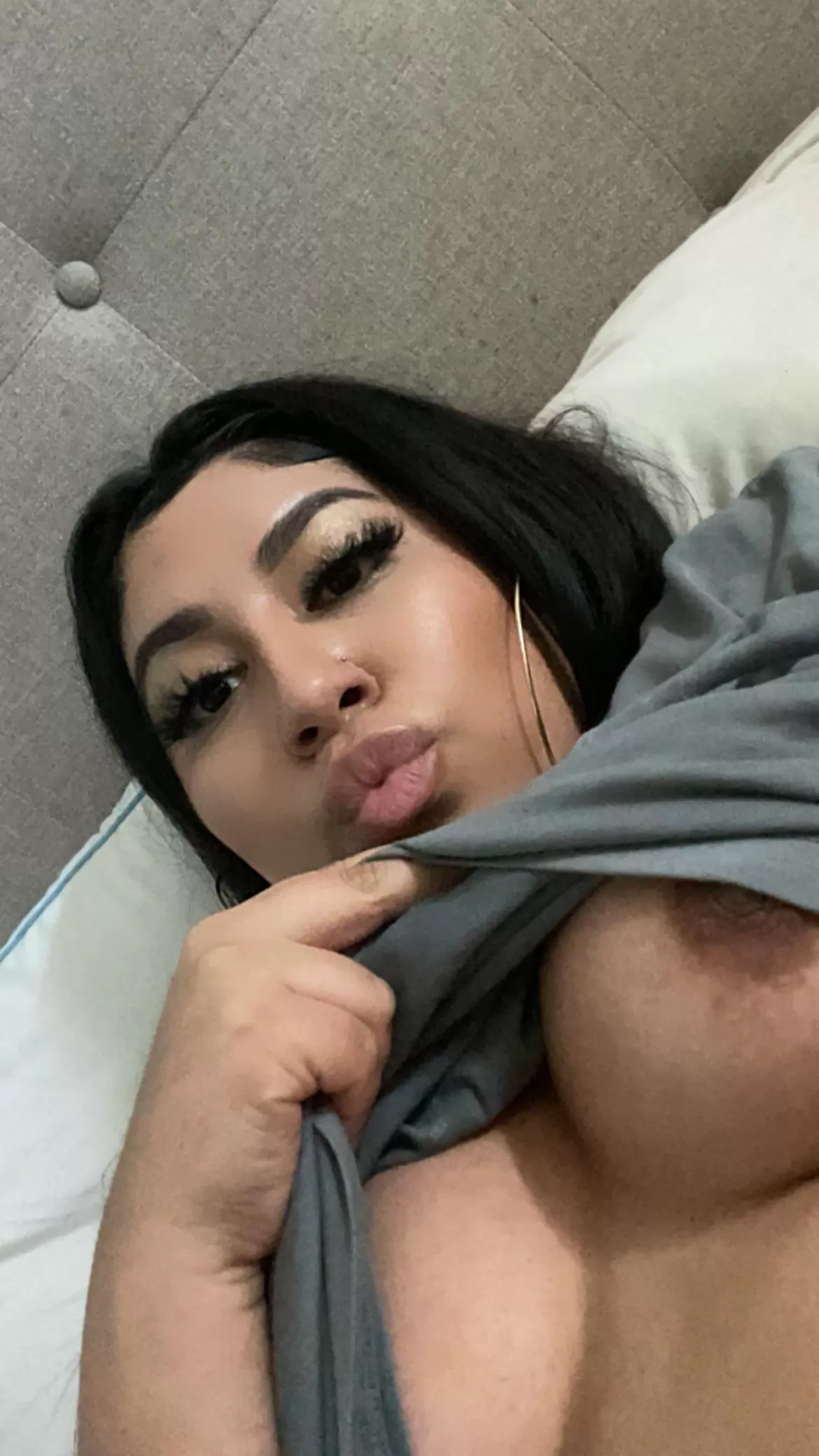 Would you cum on my face or my pretty titties? 😈 posted by ddavina