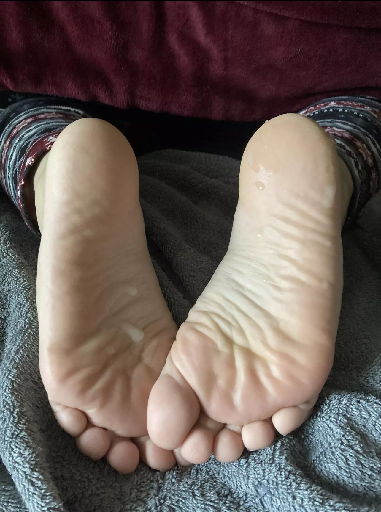 Would you cum on my wife’s feet too?!? posted by shakaman72