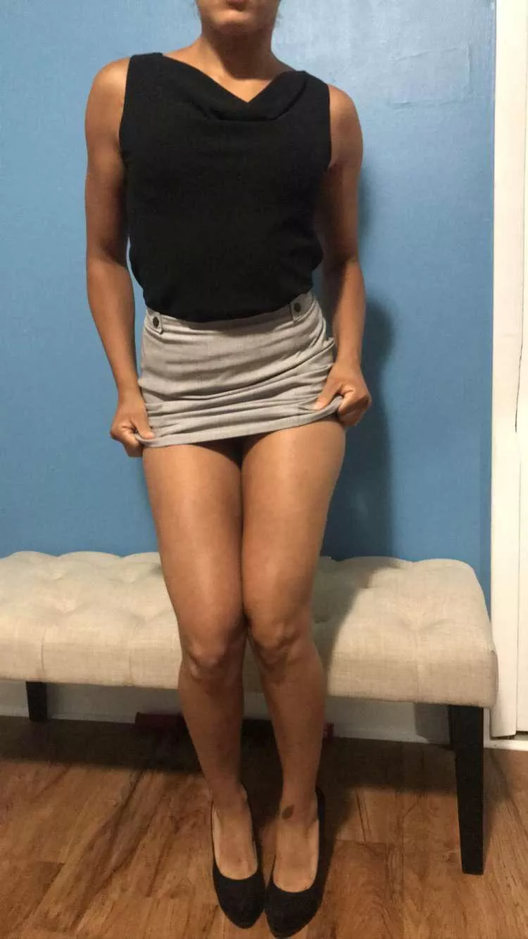 Would you like me to take my skirt off ? posted by ThoseWetLips